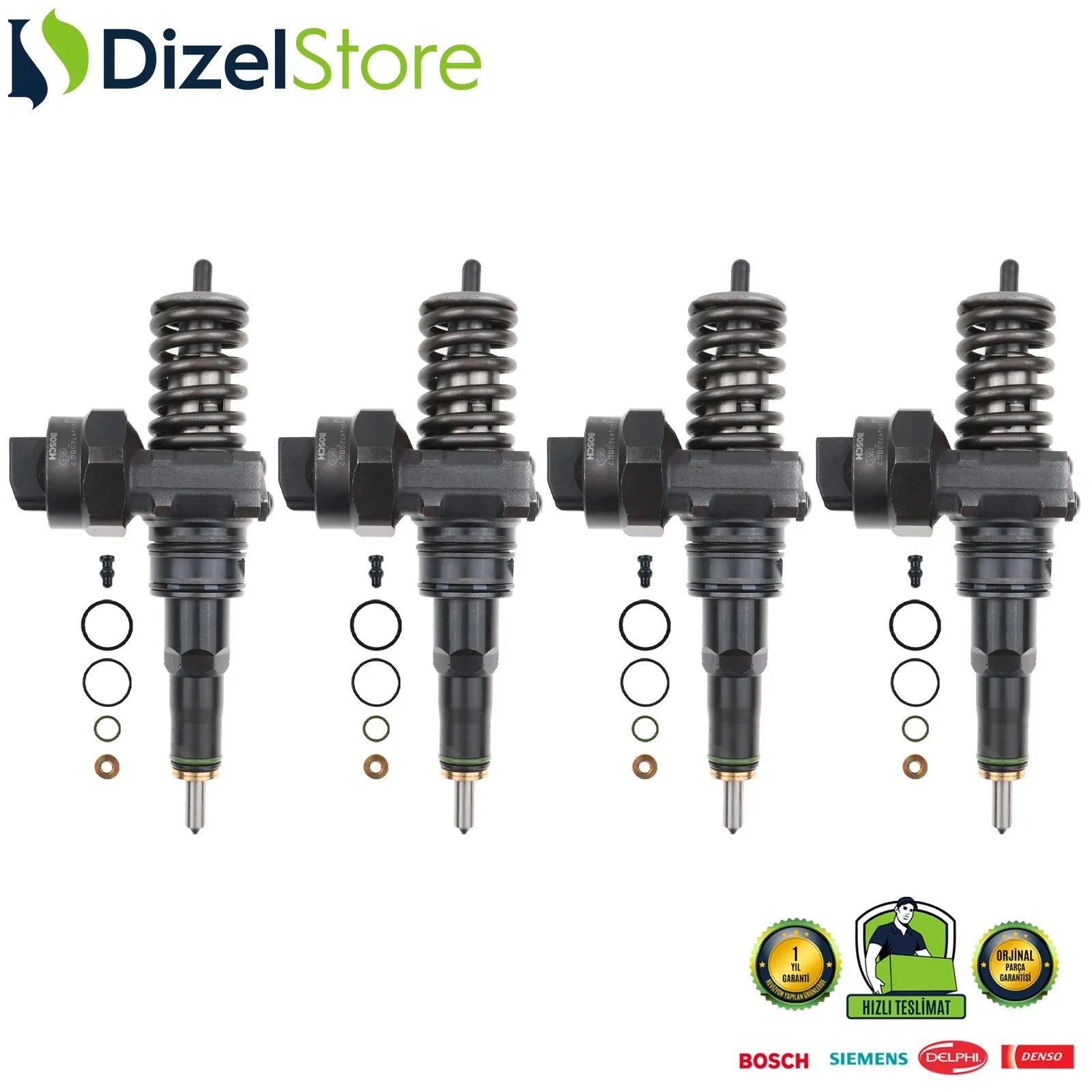 4X 0414720007 BOSCH POMPA NOZULU ÜNİTESİ PDE AUDI SEAT SKODA FABIA I 1.4 TDI 038130073F - Dizel Store