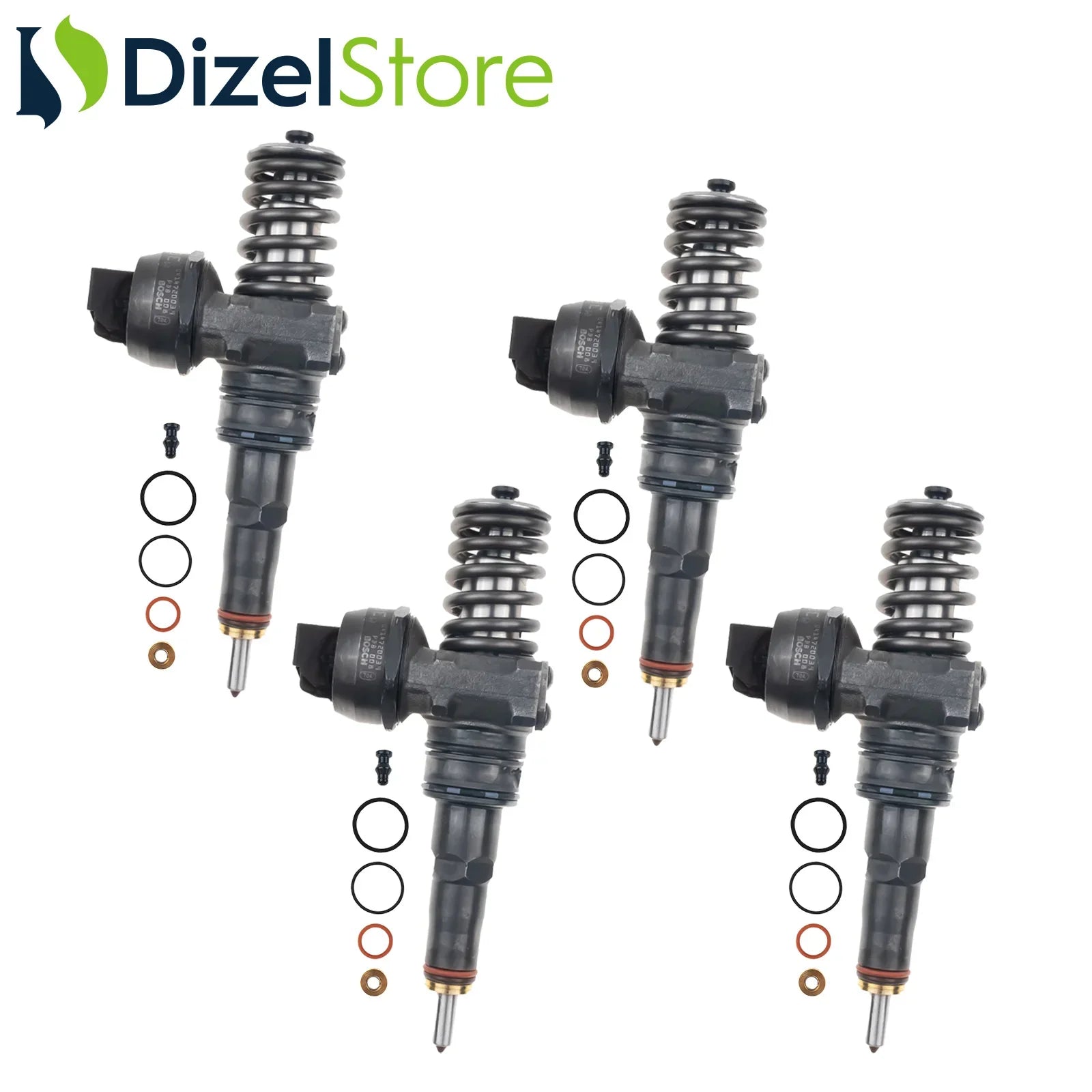 4X 0414720039 BOSCH ENJEKTÖR PDE AUDI SKODA WW SEAT 1.9TDI 038130073AA - Dizel Store