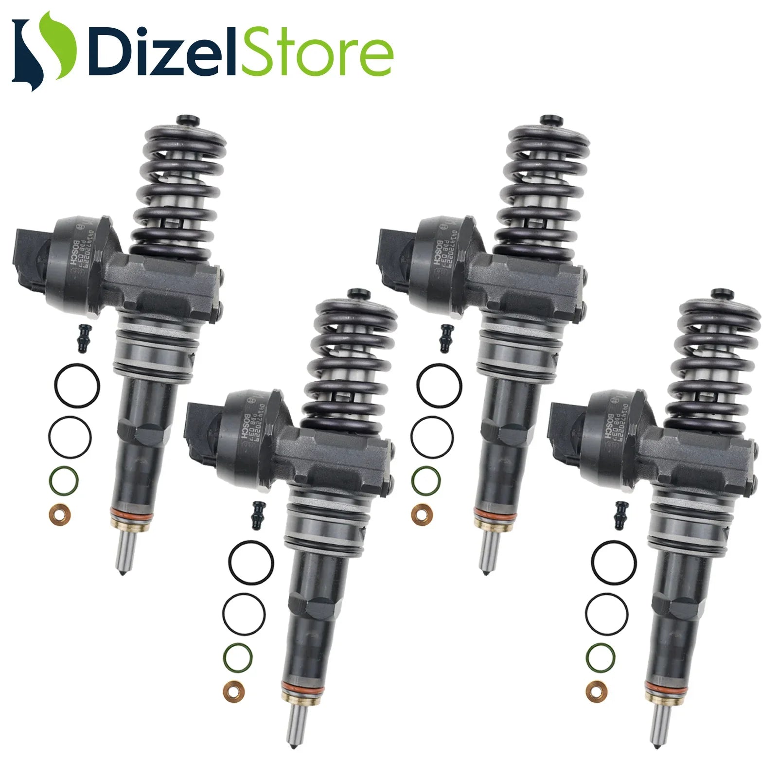 4X 0414720229 BOSCH POMPA NOZULU ÜNİTESİ PDE A4 SEAT ALHAMBRA SKODA SUPERB VW SHARAN 2.0 TDI 038130073BJ - Dizel Store