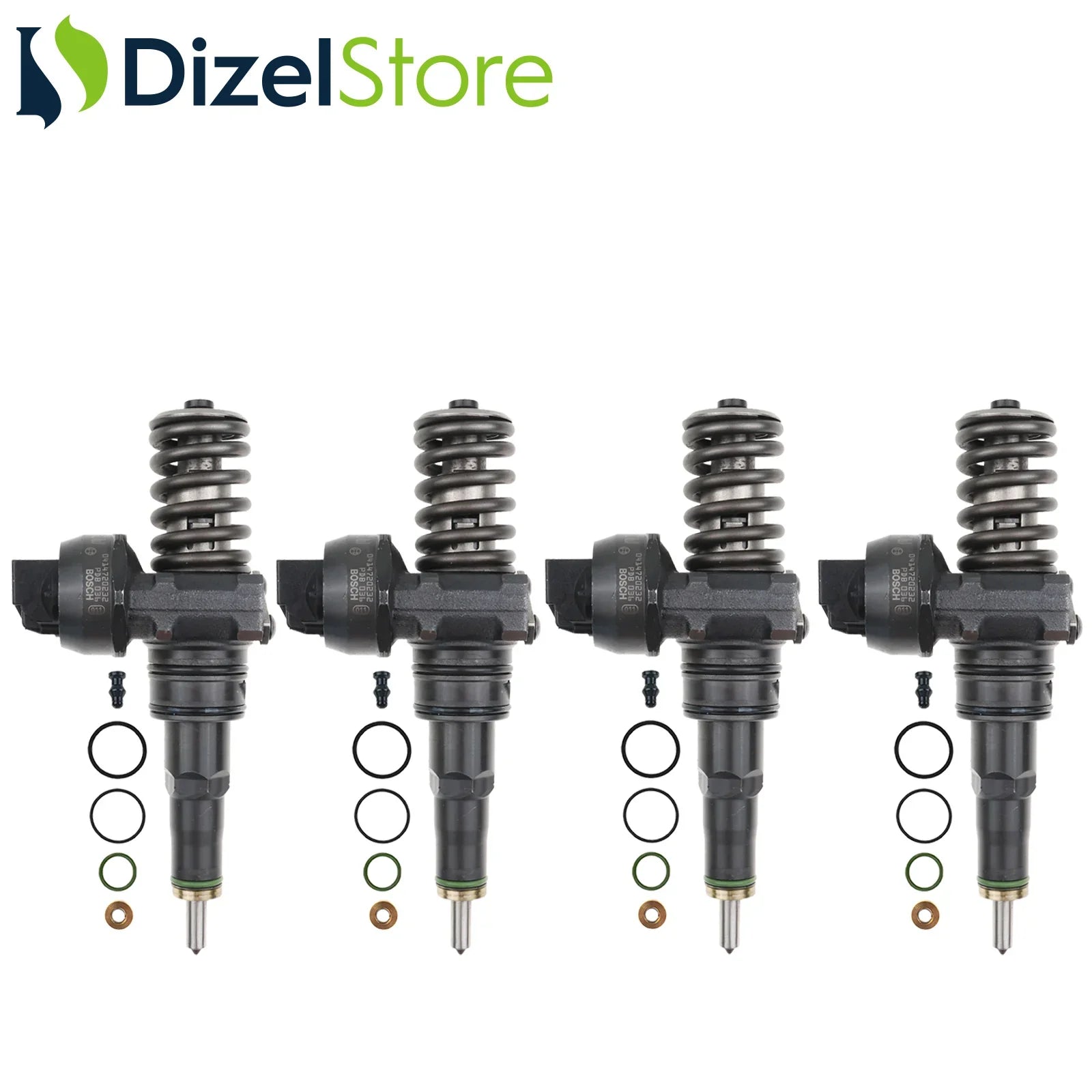 4X 0414720232 BOSCH POMPA NOZULU ÜNİTESİ PDE VW GOLF CADDY 2.0 SDI 038130073BR - Dizel Store