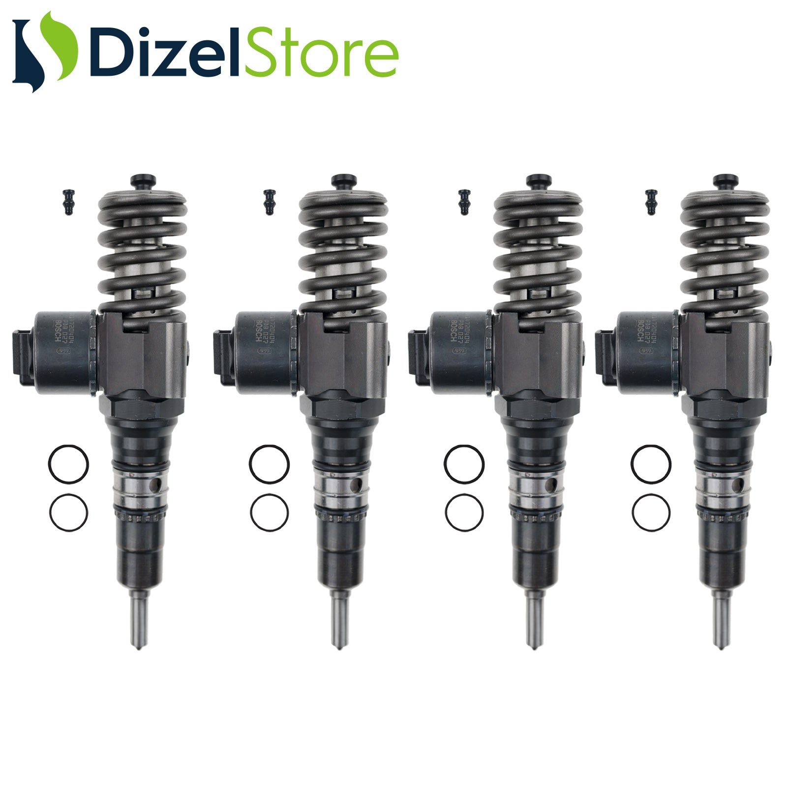 4X AUDİ A3 A4 A6 2.0 TDI BKD ENJEKTÖR 0414720404 - 03G130073G