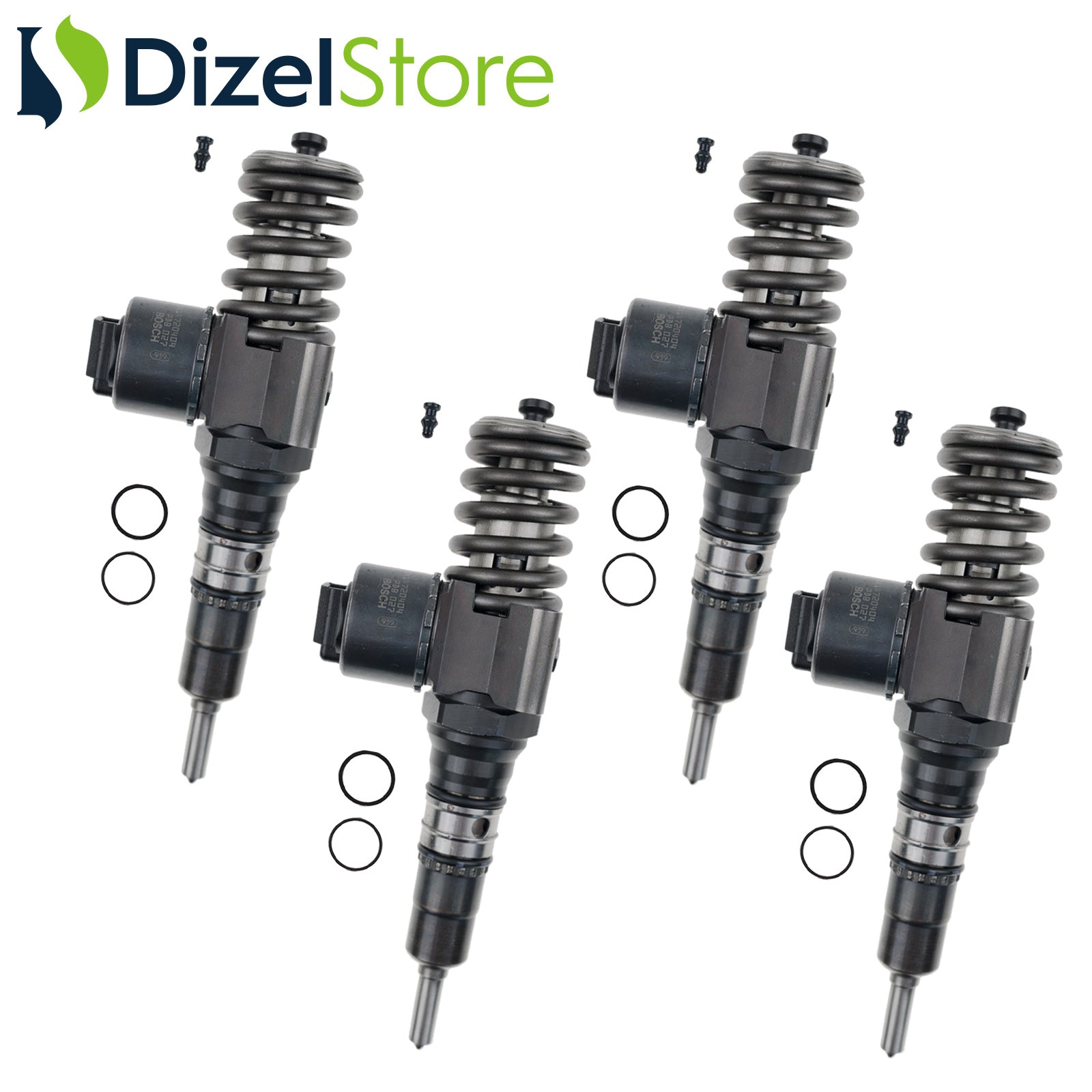 4X VW Audi Seat Skoda Enjektör | 2.0 TDI | Bosch 03G130073G 0414720404