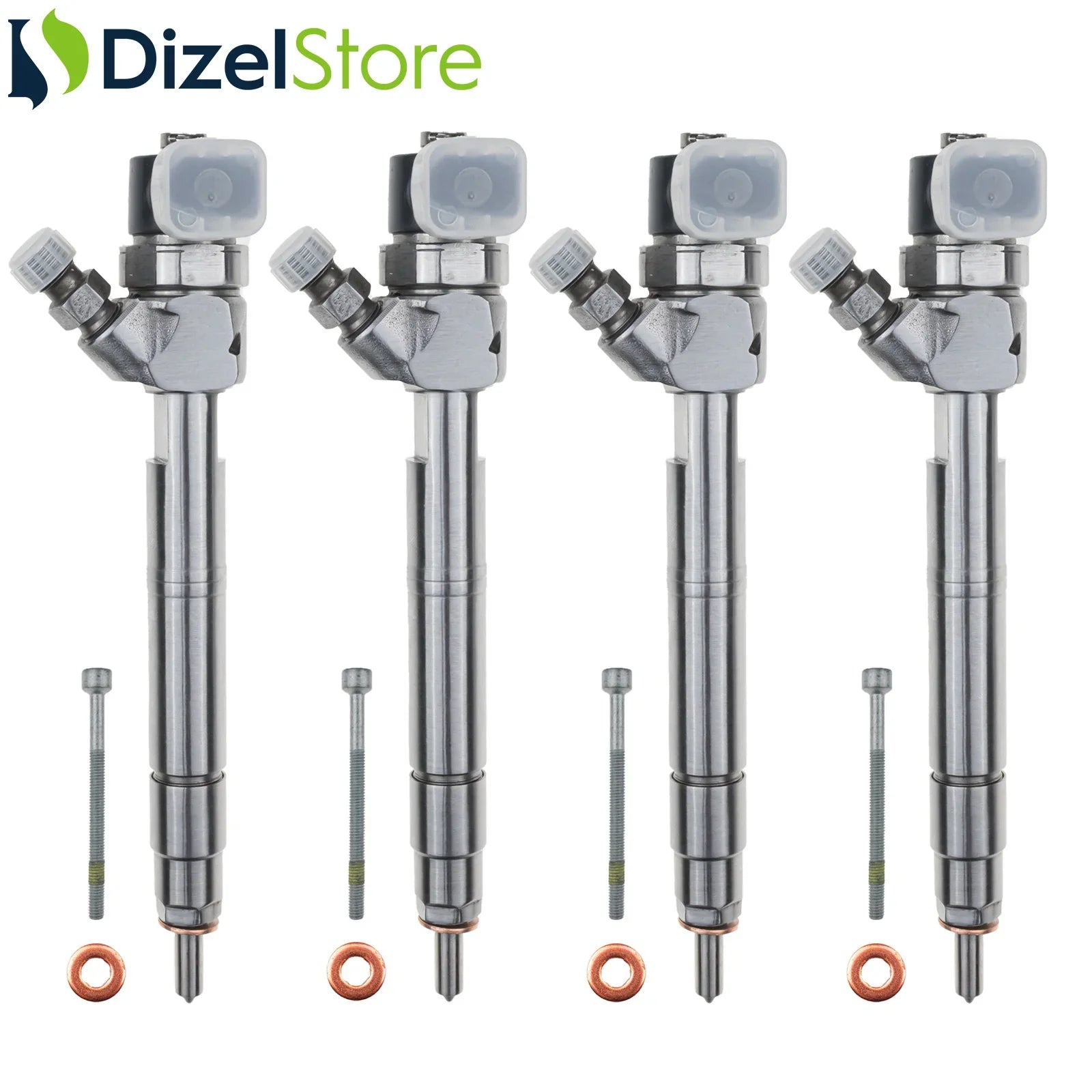 4X 0445110025 Bosch Enjektör Mercedes-Benz C200 E200 E270 CDI A6110700687 - Dizel Store