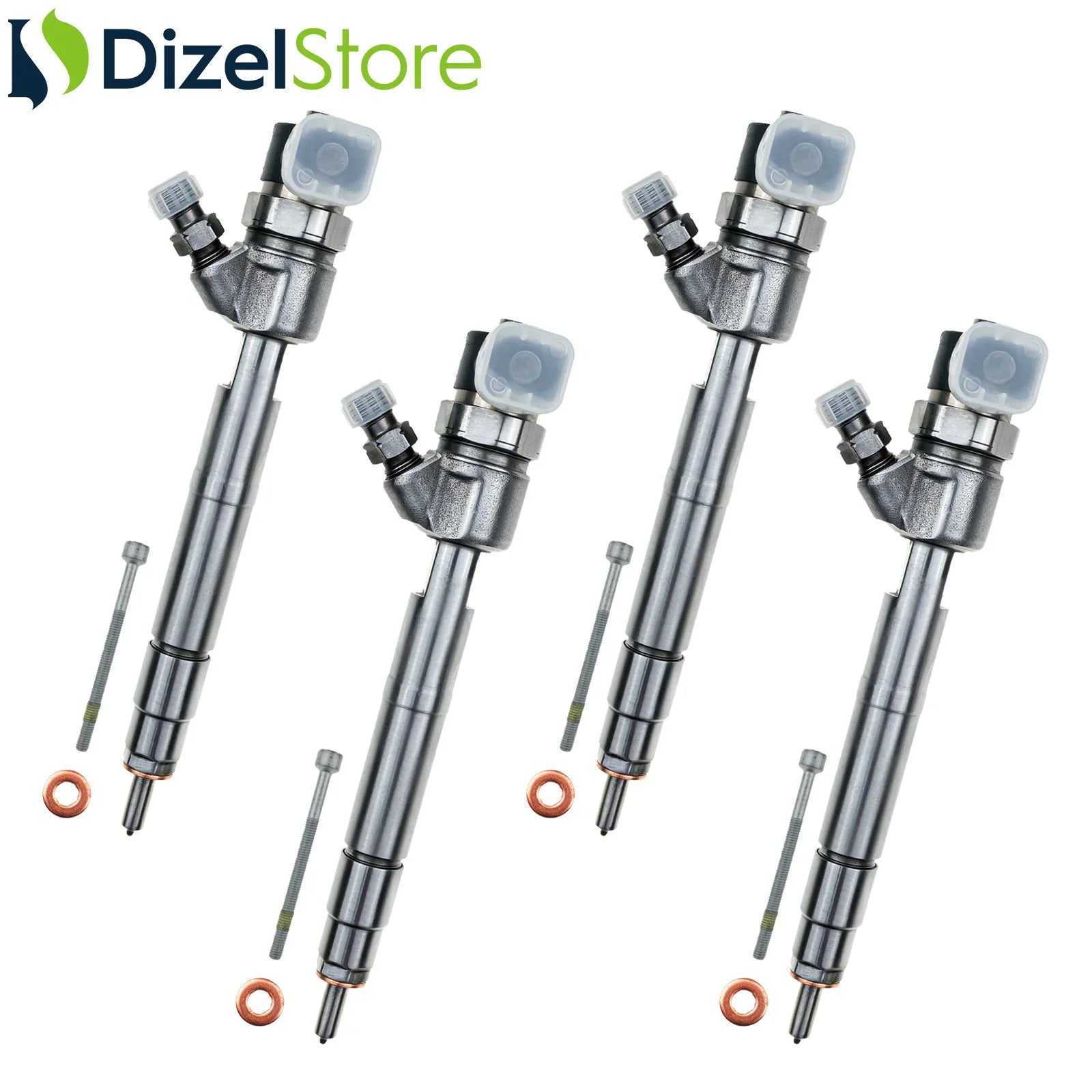4X 0445110055 Bosch Enjektör Mercedes-Benz E200 E220 E270 CDI A6110701187 - Dizel Store