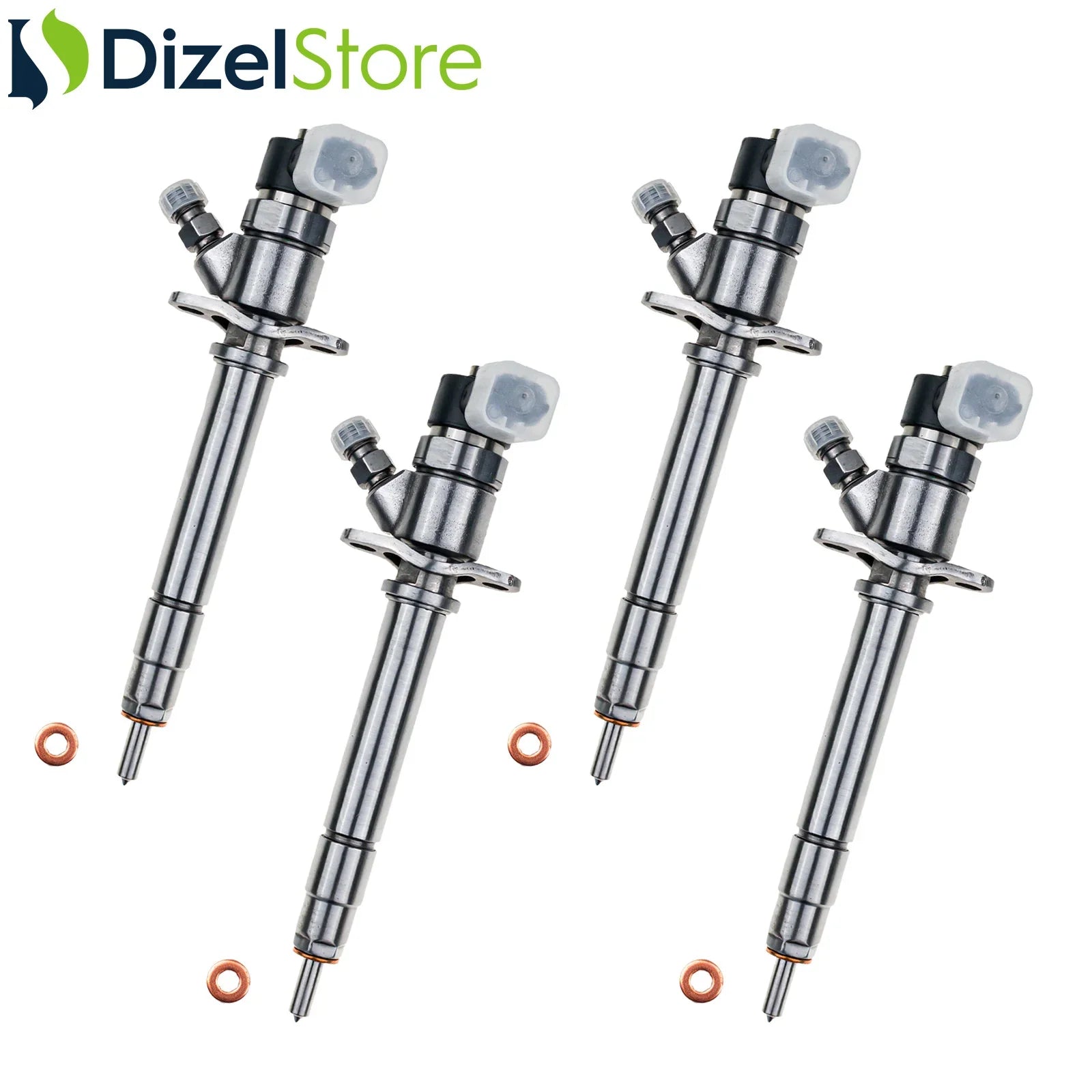 4X 0445110078 Bosch Enjektör Volvo S60 S80 V70 XC70 8658352 - Dizel Store