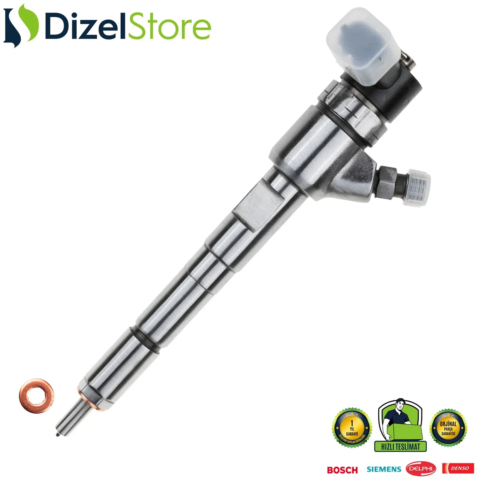 0445110083 Bosch Enjektör Lancia Opel Fiat Doblo Panda 1.3 JTD 55184536 - Dizel Store