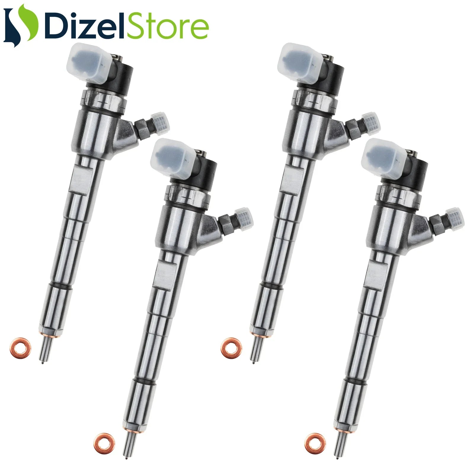 4X 0445110083 Bosch Enjektör Lancia Opel Fiat Doblo Panda 1.3 JTD 55184536 - Dizel Store