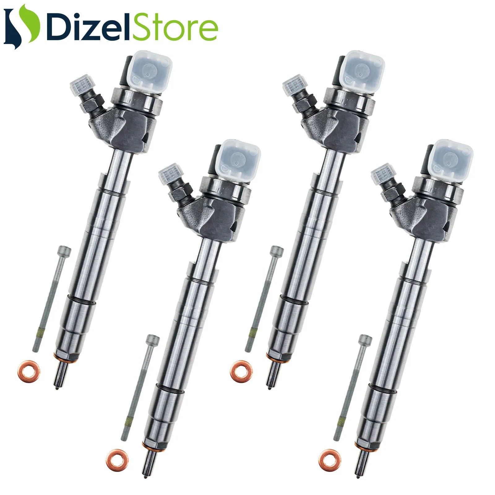 4X 0445110098 Bosch Enjektör Jeep Mercedes-Benz Sprinter 208 CDI A6120700087 - Dizel Store