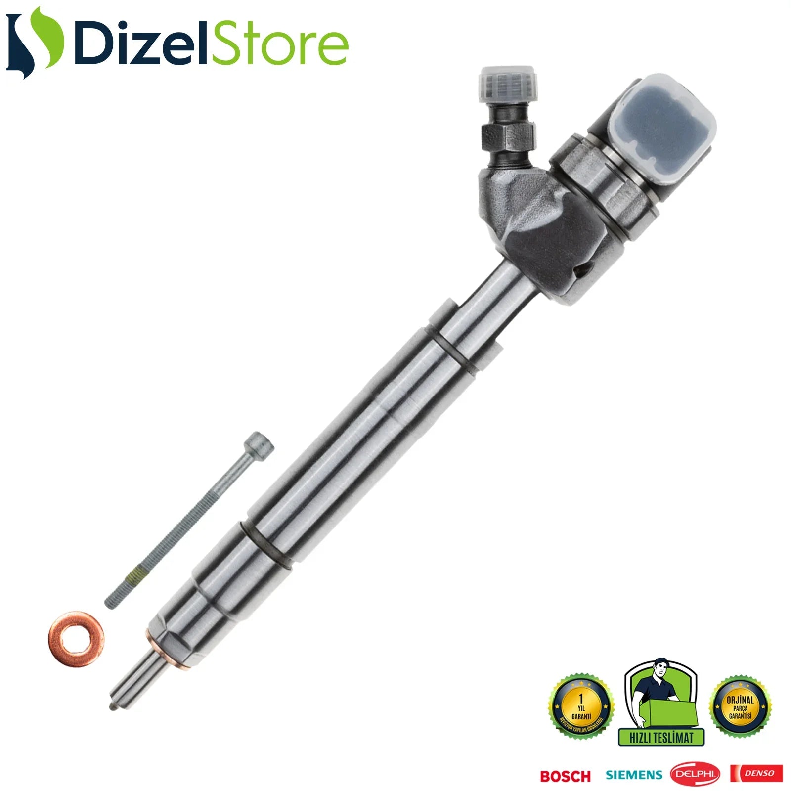 0445110121 Bosch Enjektör Mercedes-Benz C200 CDI E200 A6130700687 - Dizel Store