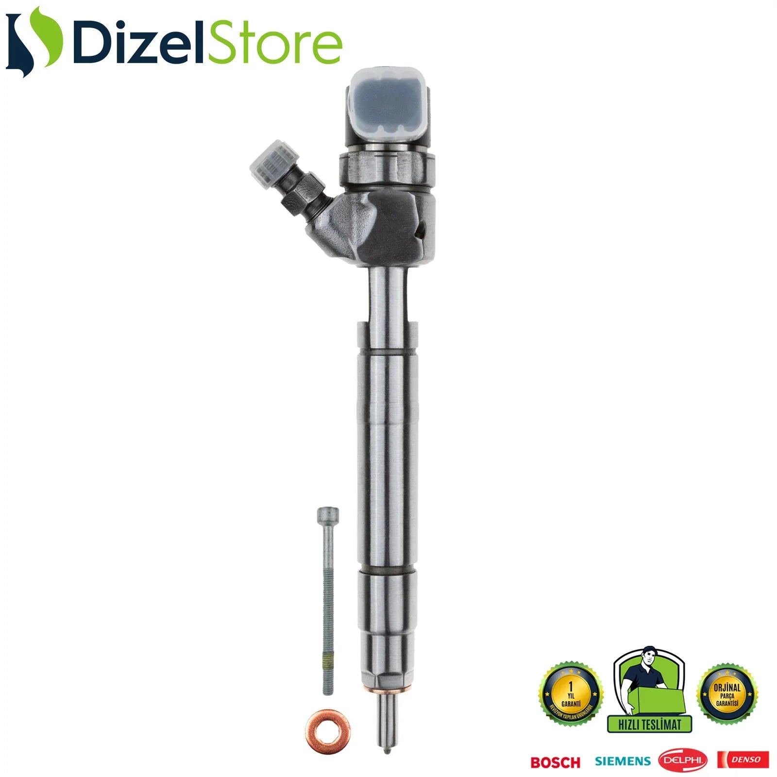 0445110121 Bosch Enjektör Mercedes-Benz C200 CDI E200 A6130700687 - Dizel Store