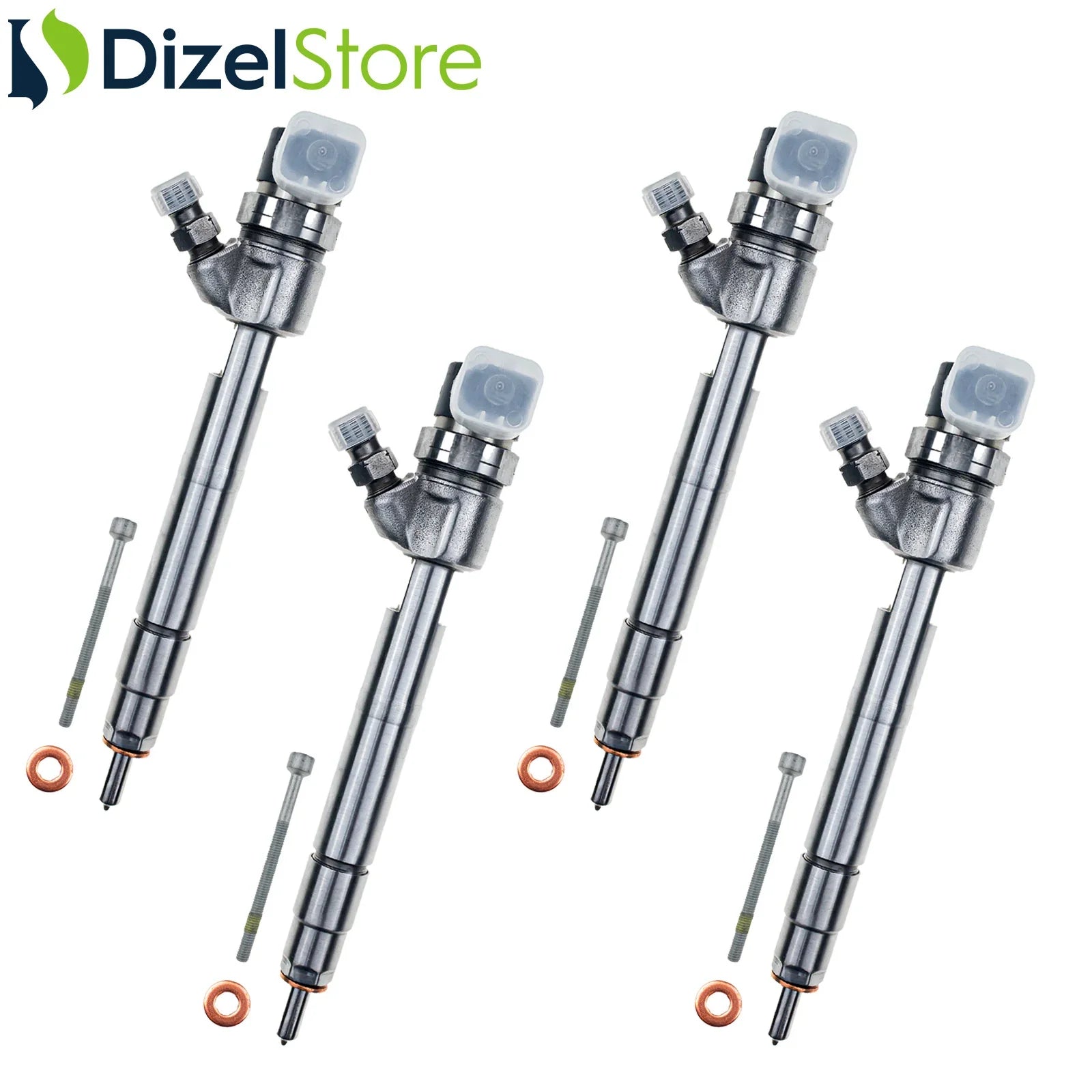 4X 0445110140 Bosch Enjektör Mercedes-Benz Viano Vito 115 CDI A6460700287 - Dizel Store