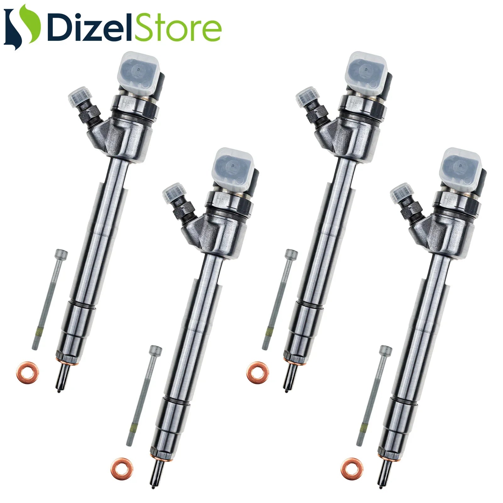 4X 0445110156 Bosch Enjektör Mercedes-Benz E200 E220 E270 E320 CDI A6480700187 - Dizel Store