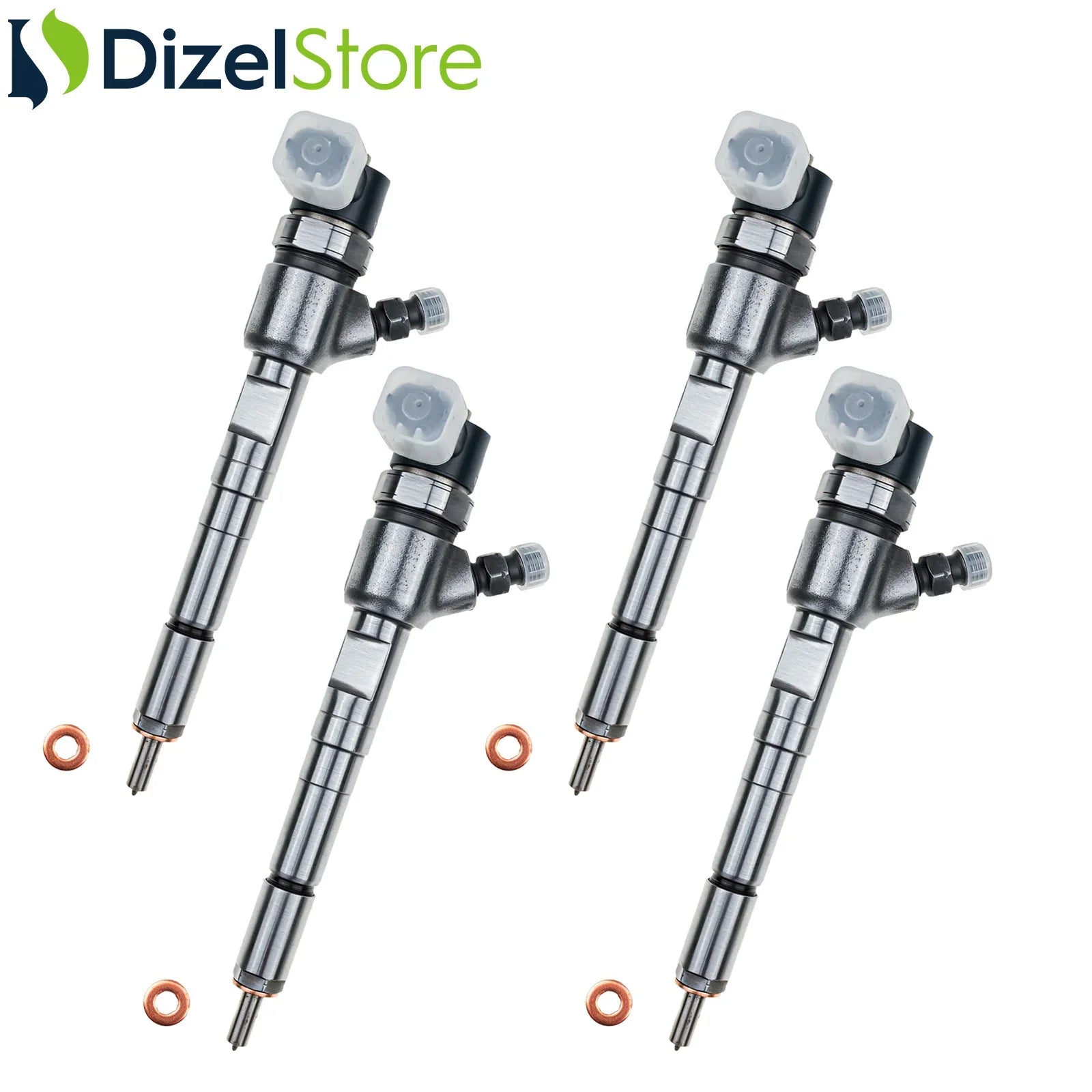 4x 0445110183 Bosch Enjektör Lancia Fiat Opel Astra 1.3 CDTI 55197875 - Dizel Store