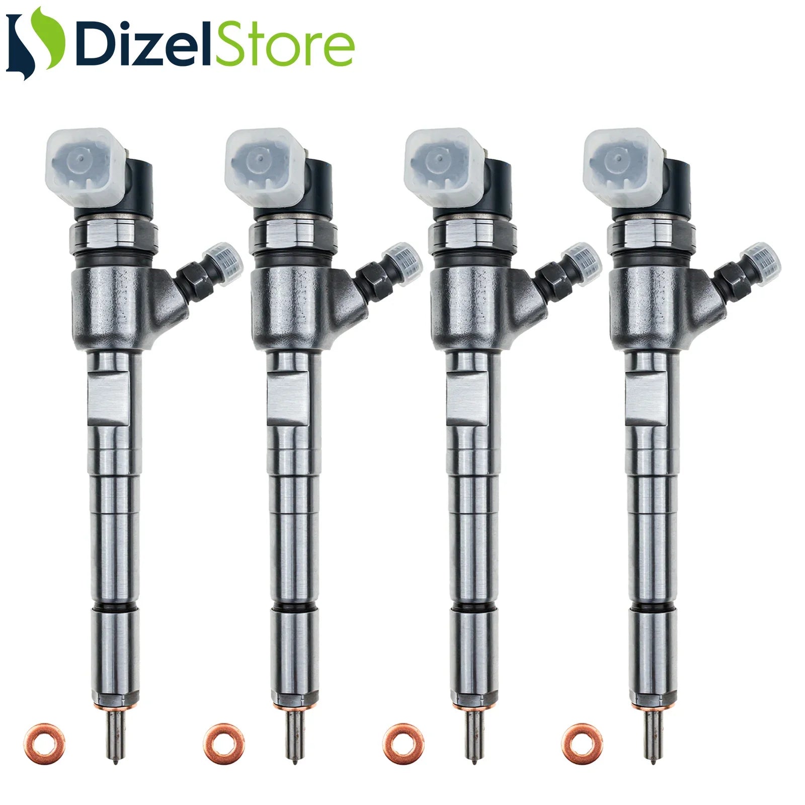 4x 0445110183 Bosch Enjektör Lancia Fiat Opel Astra 1.3 CDTI 55197875 - Dizel Store