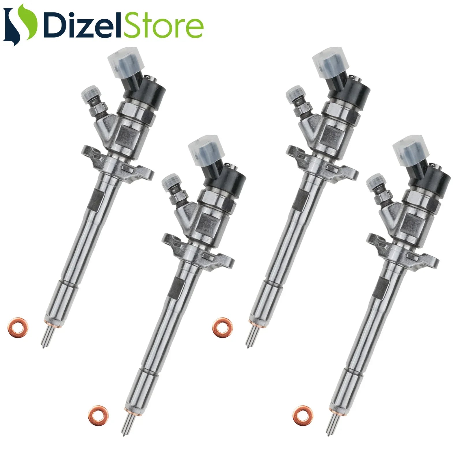 4X 0445110188 Bosch Enjektör Volvo Ford Peugeot 206 1.6 HDi 0986435090 - Dizel Store