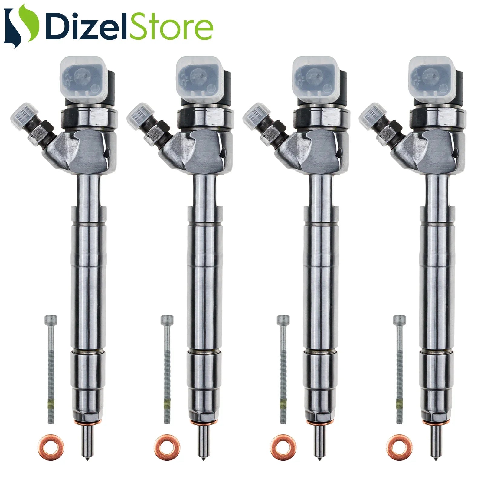 4X 0445110204 Bosch Einspritzdüse Injektor Jeep Mercedes-Benz Sprinter 208 211 216 A6120700087 - Dizel Store