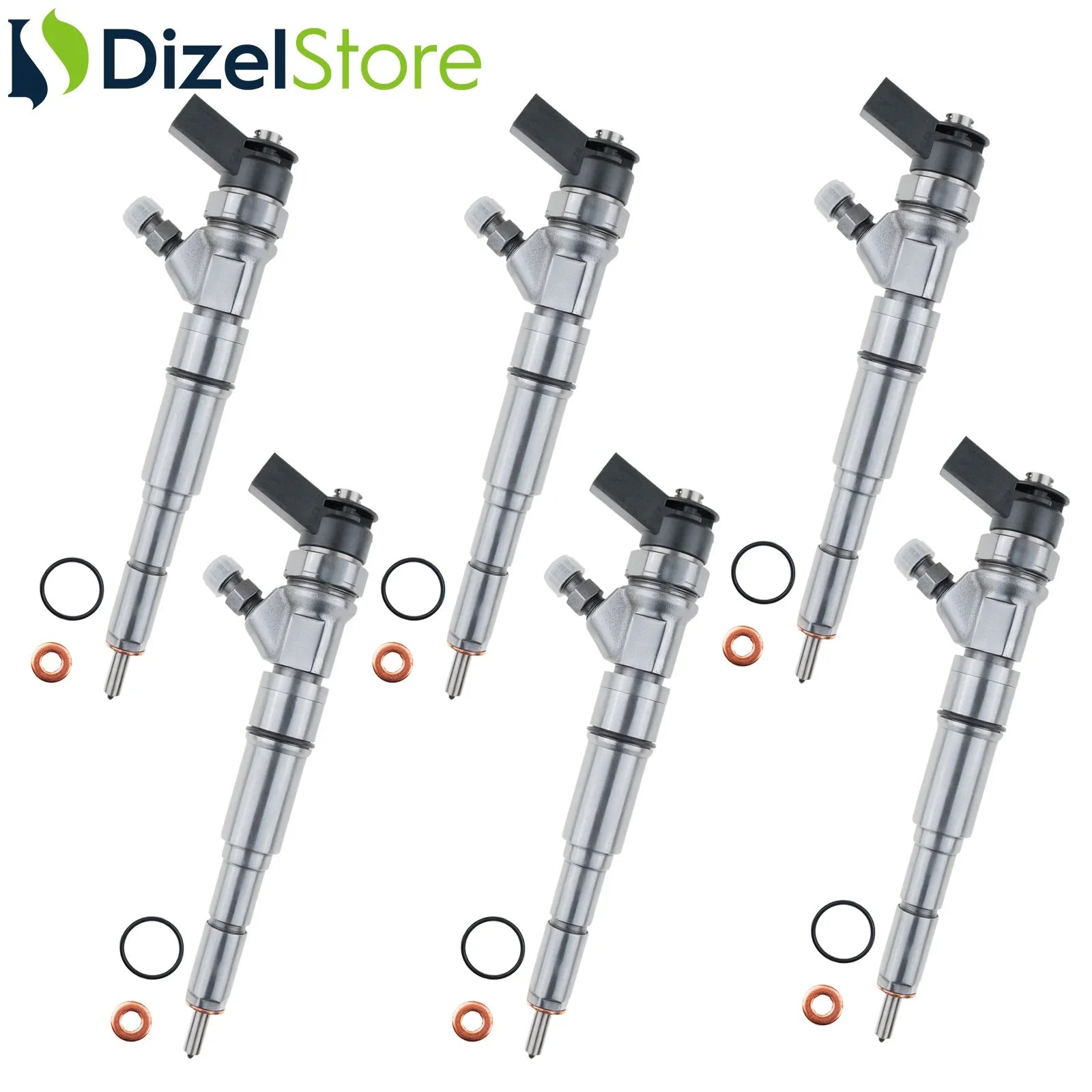 6X 0445110216 Bosch Enjektör BMW E87 120 d E46 320 td E60 520 d 13 53 7 790 093 - Dizel Store