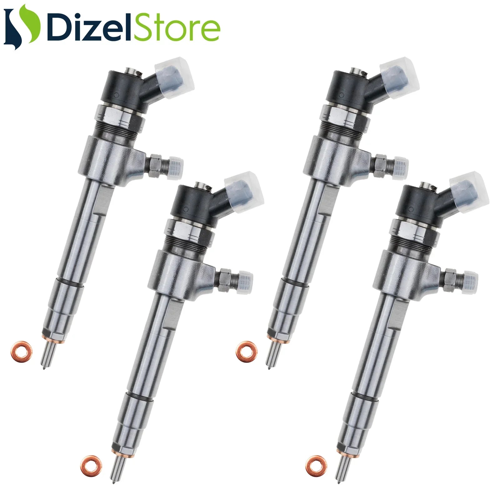 4X 0445110276 Bosch Enjektör Alfa Romeo Suzuki Fiat Saab Opel Vectra Zafira 1.9 CDTI 55200259 - Dizel Store