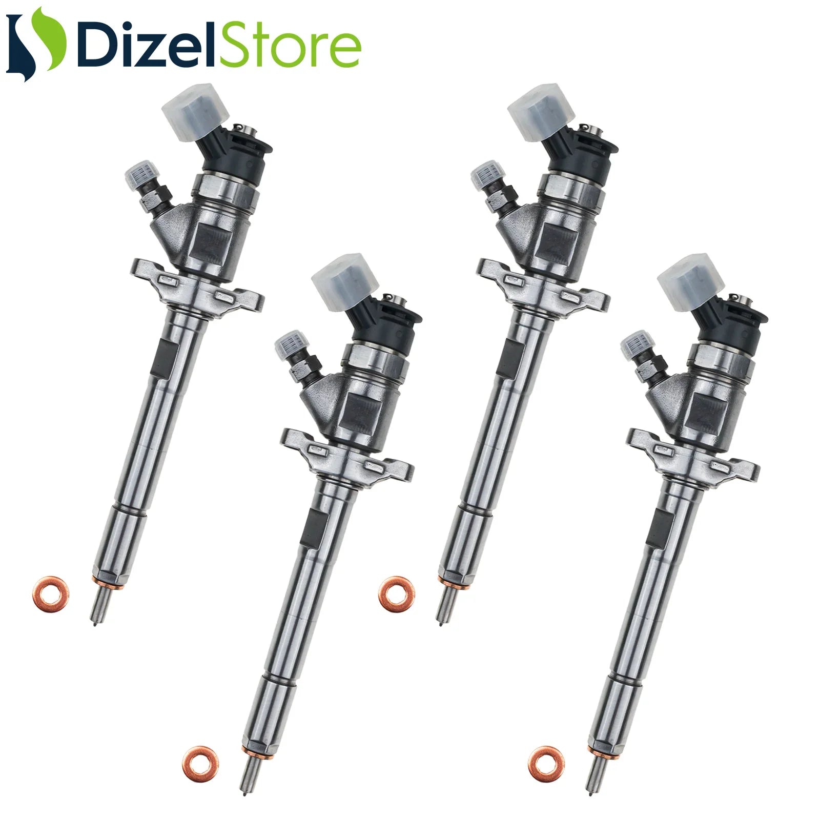 4X 0445110297 Bosch Enjektör Citroen C2 C3 C4 Peugeot 206 1.6 HDi 9662002680 - Dizel Store