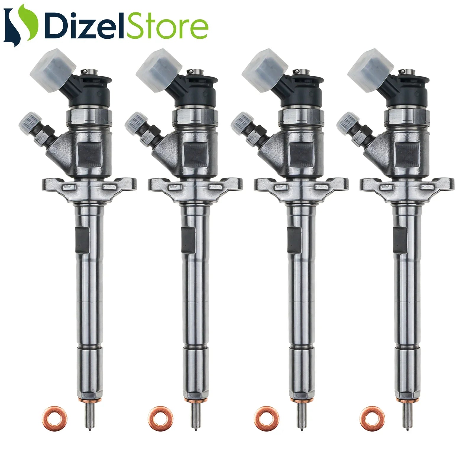 4X 0445110297 Bosch Enjektör Citroen C2 C3 C4 Peugeot 206 1.6 HDi 9662002680 - Dizel Store