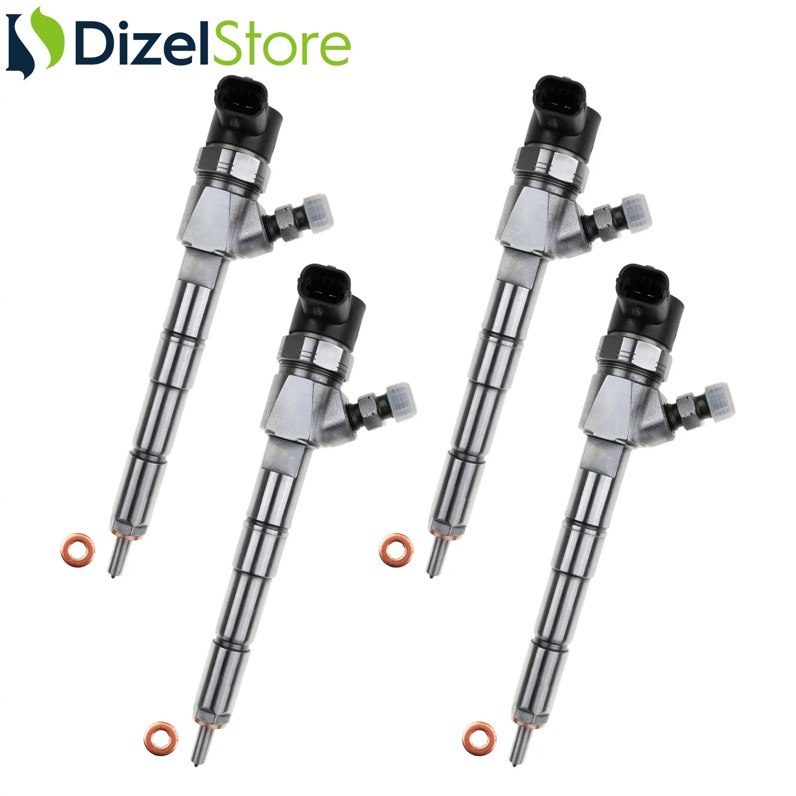 4X 0445110327 Bosch Enjektör Chevrolet Opel Astra 2.0 CDTI 0986435201 - Dizel Store