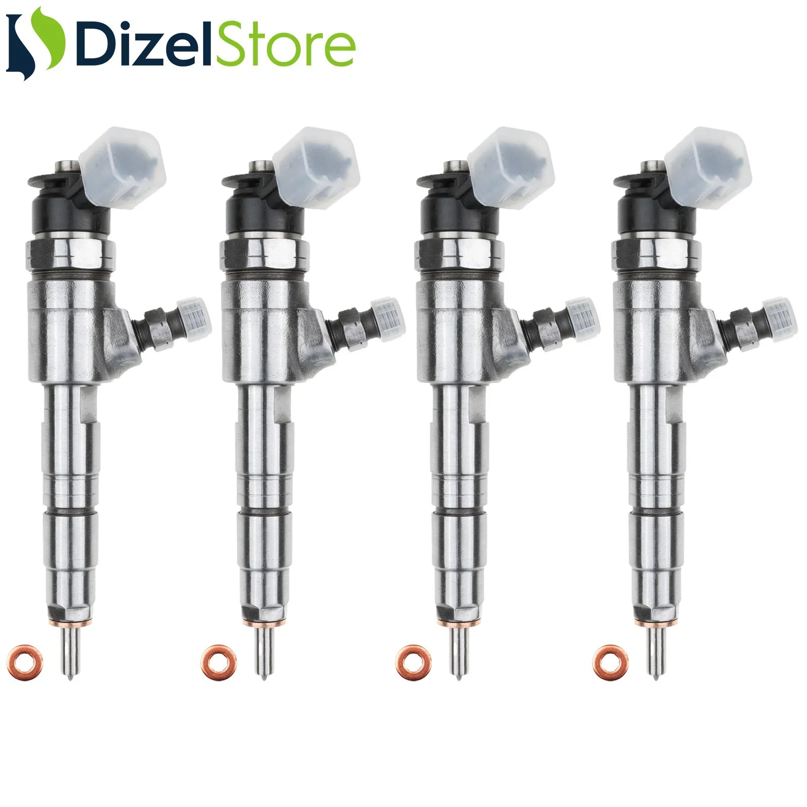 4X 0445110339 Bosch Enjektör Citroen DS Peugeot Ford Fiesta 1.4 TDCi 87068980 - Dizel Store