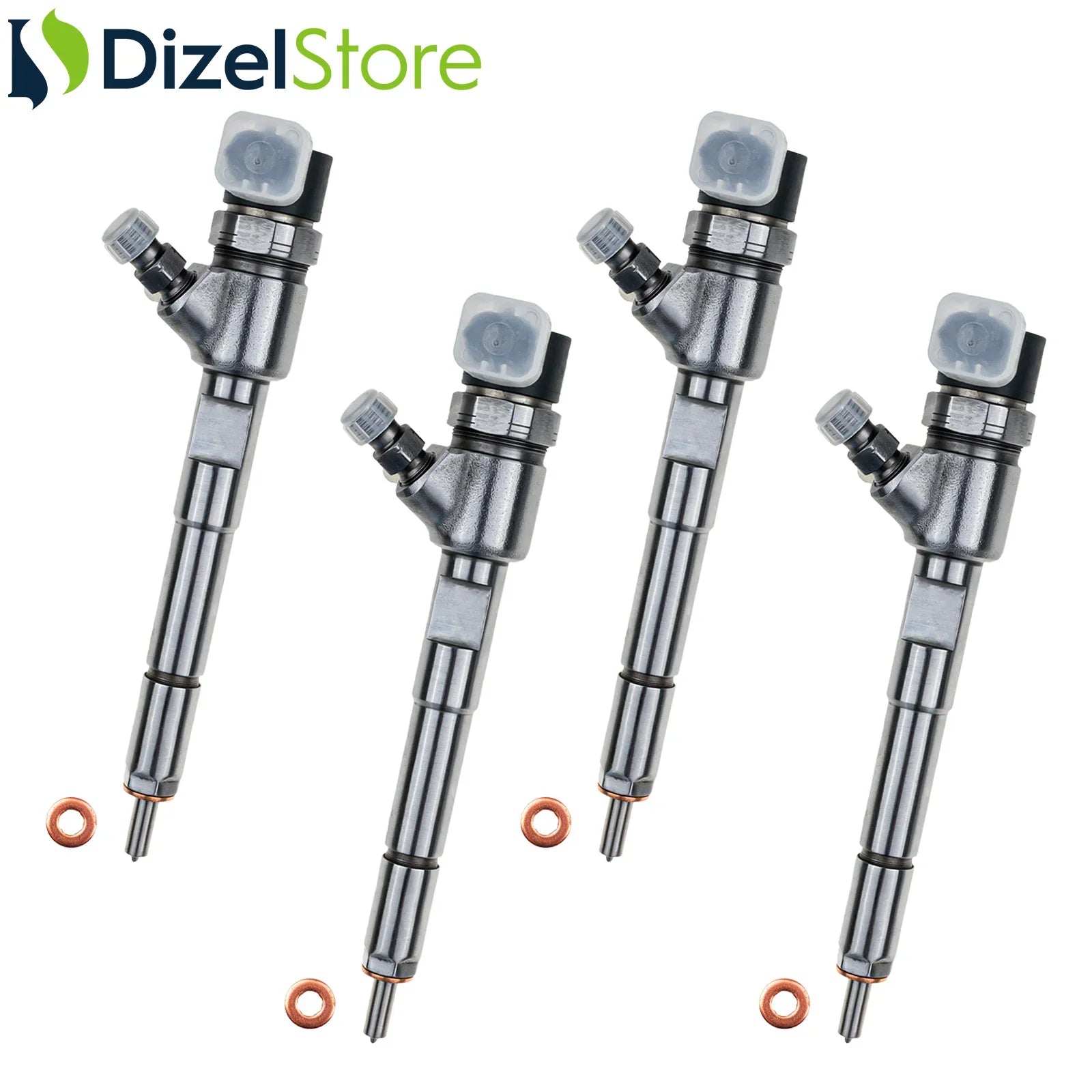 4X 0445110351 55219886 Bosch Enjektör Alfa Romeo Fiat Lancia Citroen Opel Combo 1.3 CDTI 0986435204 - Dizel Store