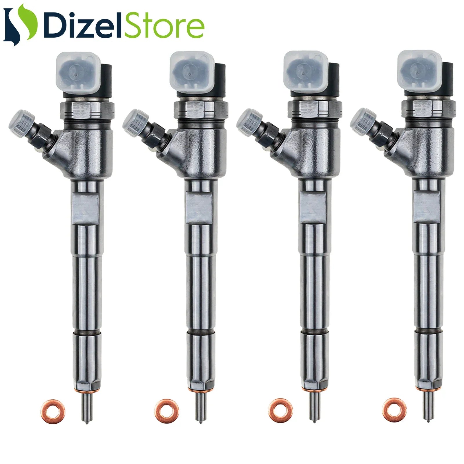 4X 0445110351 55219886 Bosch Enjektör Alfa Romeo Fiat Lancia Citroen Opel Combo 1.3 CDTI 0986435204 - Dizel Store