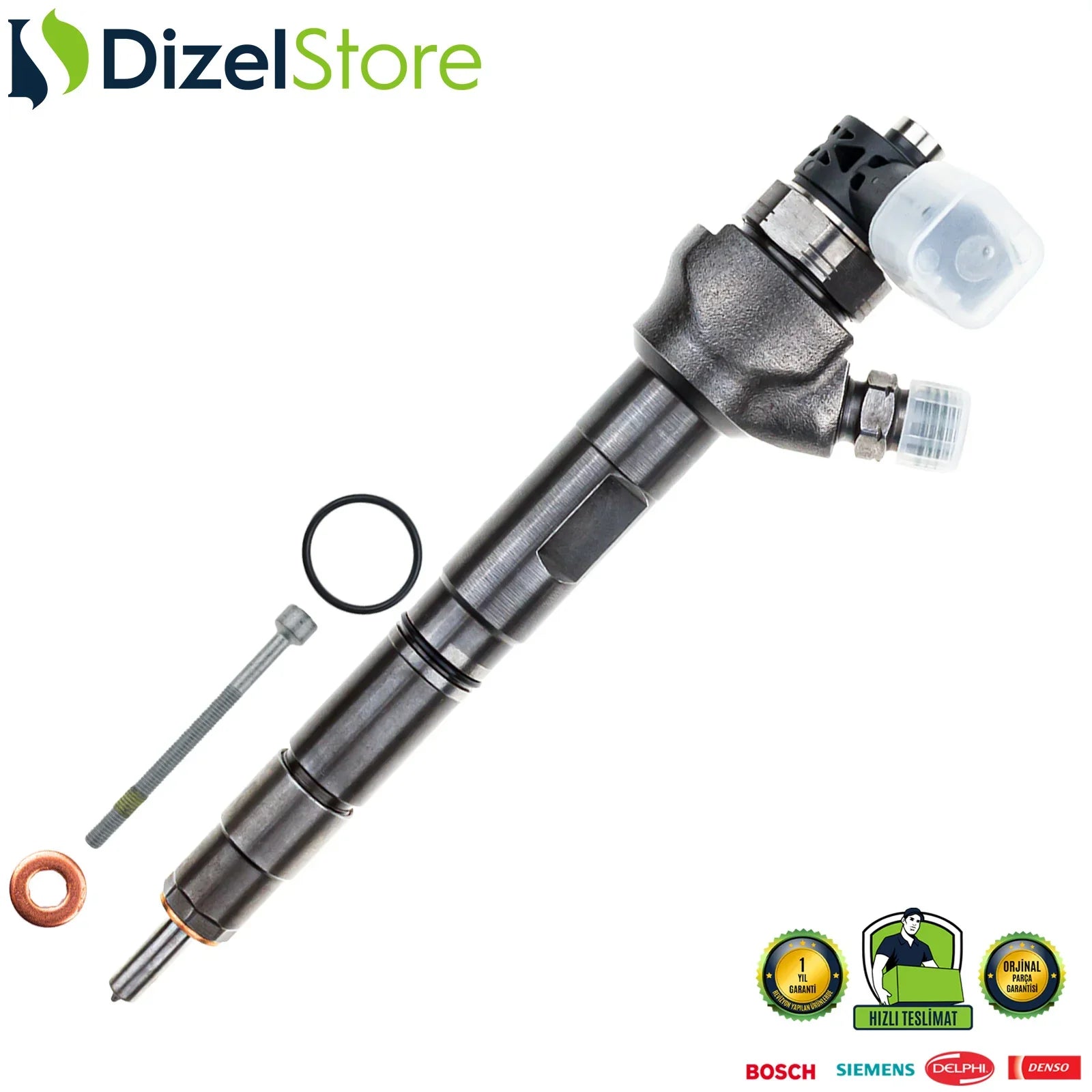 0445110369 Bosch Enjektör Audi Seat Skoda VW Passat 2.0 TDI 03L130277J - Dizel Store