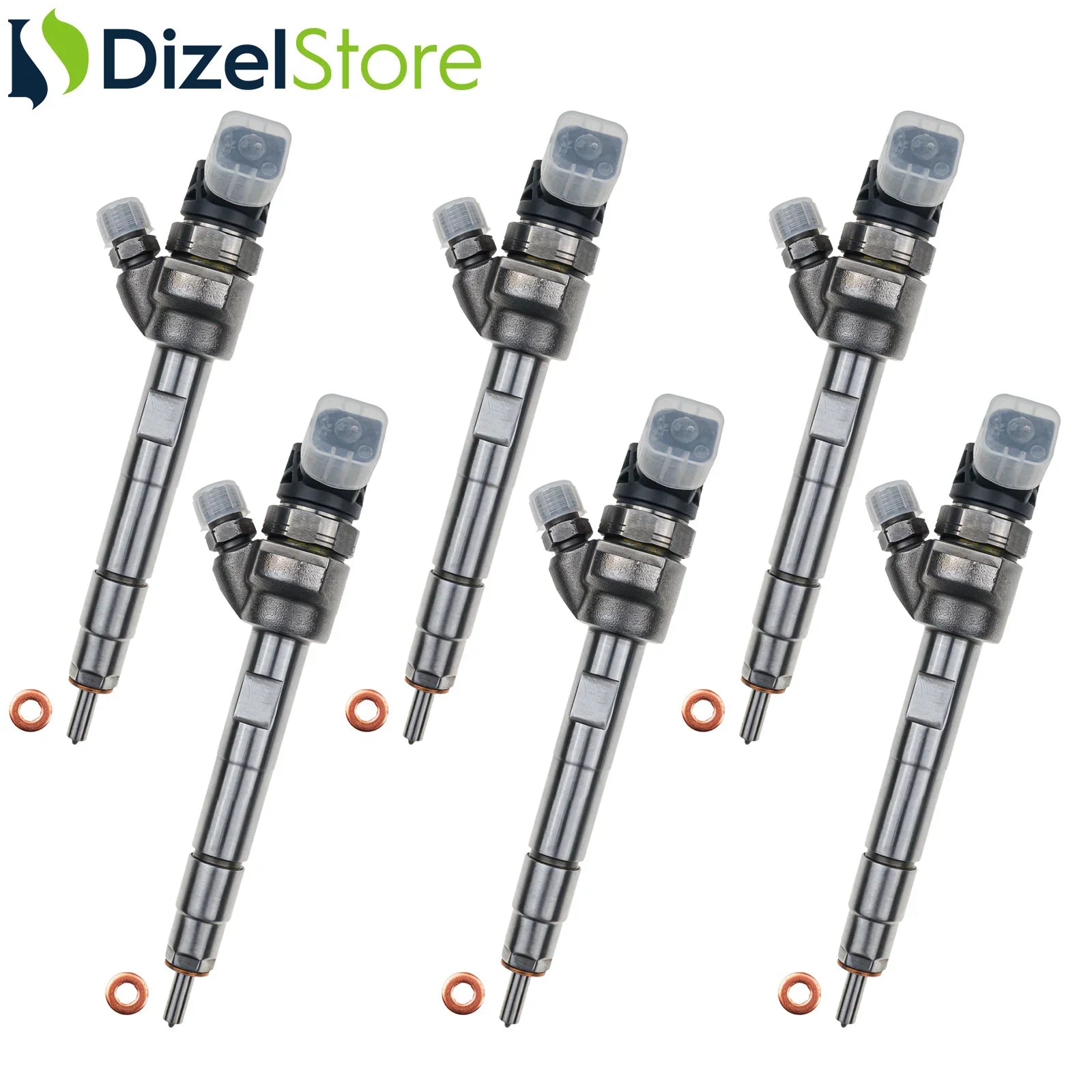 6X 0445110382-0445110478 Bosch Enjektör BMW E90 F30 F36 F20 120d 320d 330d 520d 13 53 7 810 702 - Dizel Store