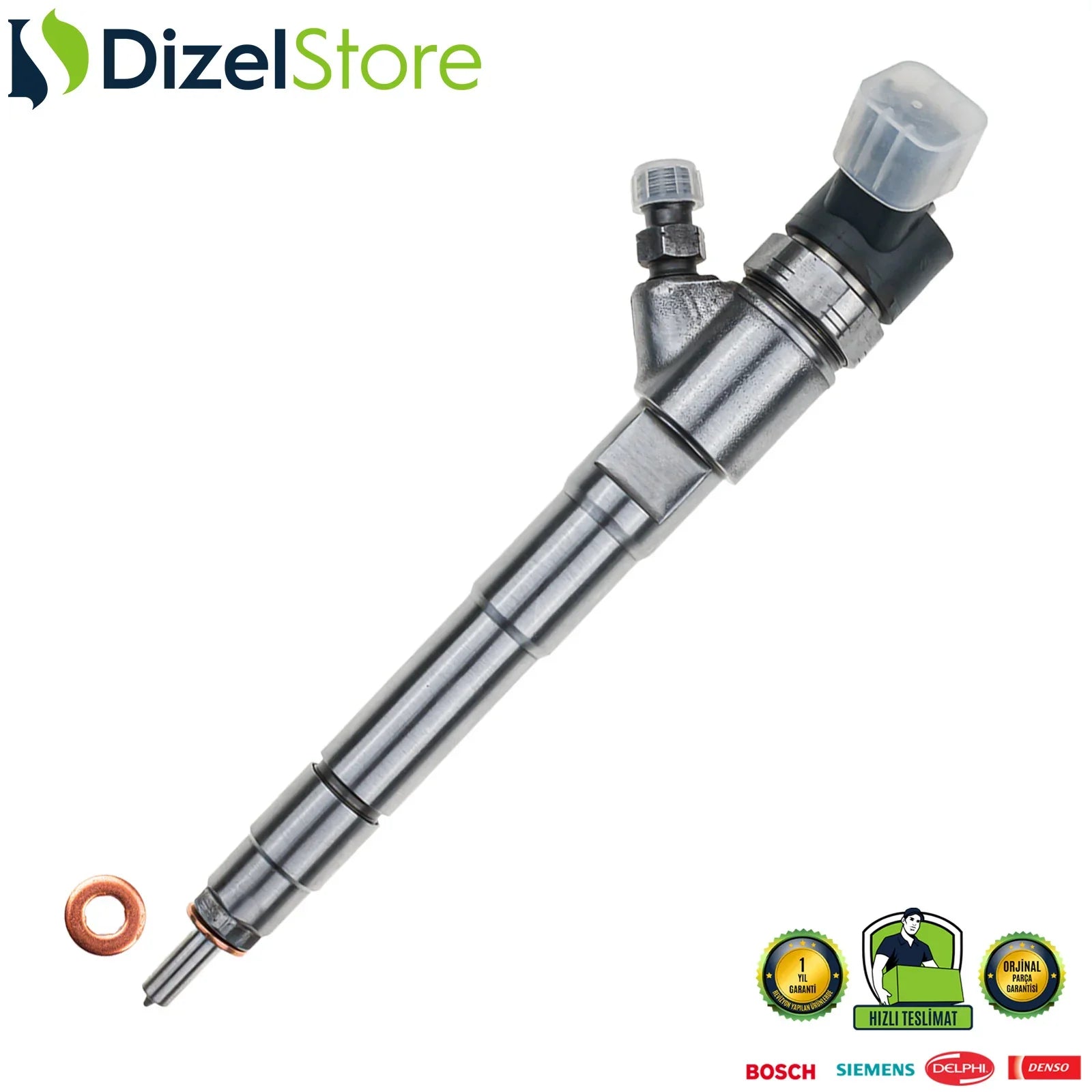 0445110418 Bosch Enjektör Fiat Ducato 2.3 D Iveco Daily 504389548 - Dizel Store