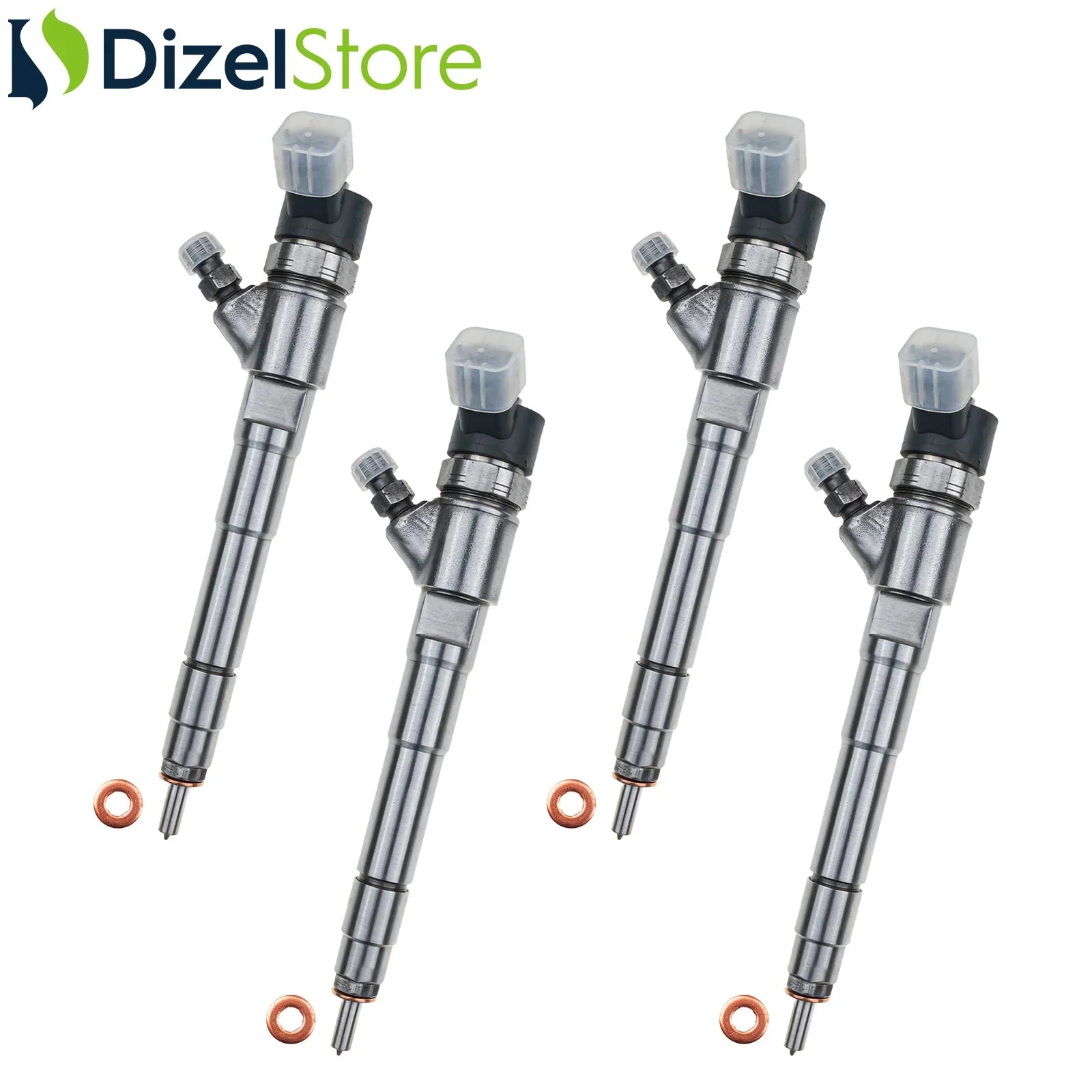 4X 0445110418 Bosch Enjektör Fiat Ducato 2.3 D Iveco Daily 504389548 - Dizel Store