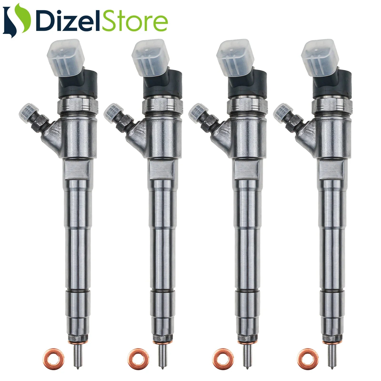 4X 0445110418 Bosch Enjektör Fiat Ducato 2.3 D Iveco Daily 504389548 - Dizel Store