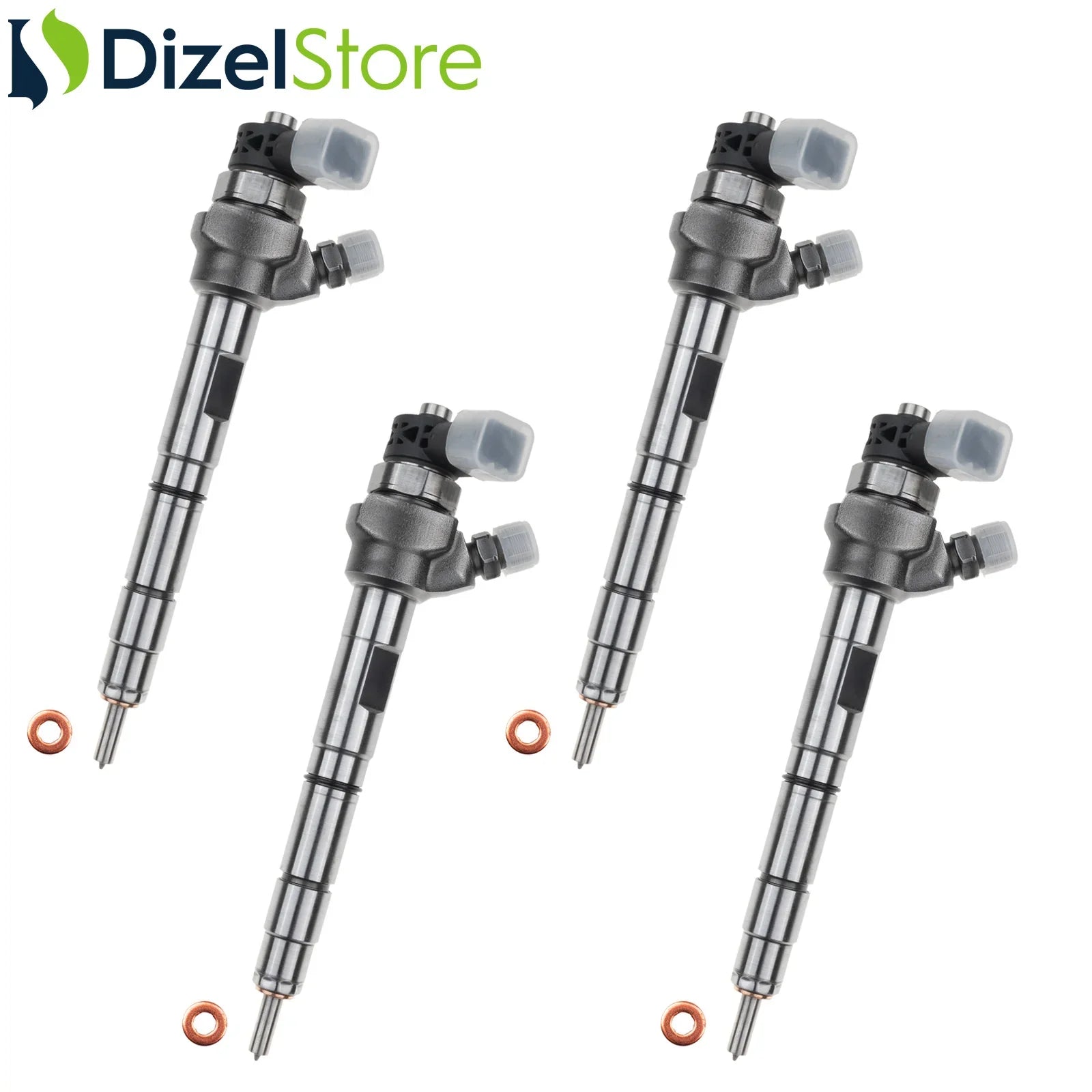 X4 0445110429 03L130277N Bosch Enjektör Audi A3 VW Passat 2.0 TDI 03L130277R - Dizel Store