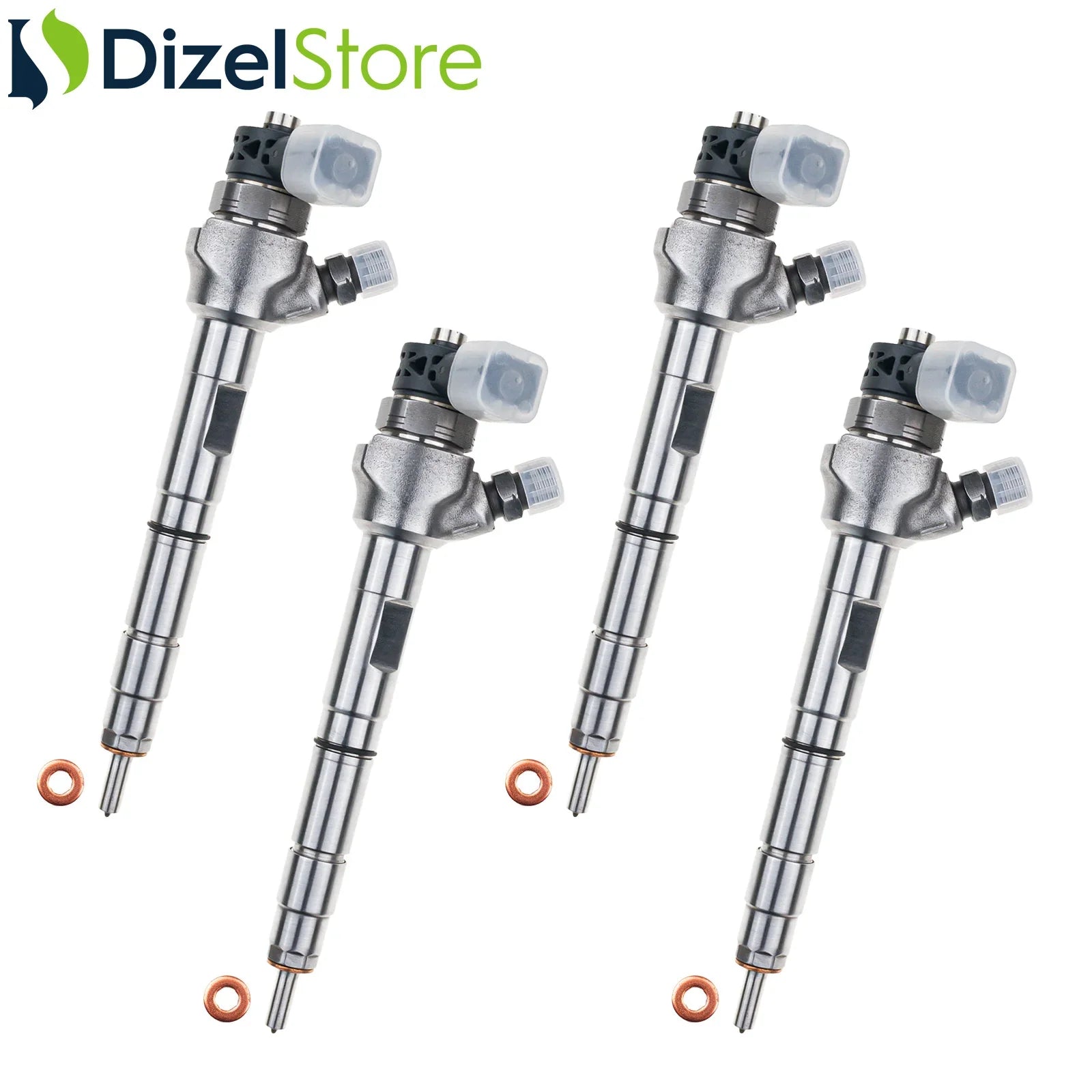 4X 0445110469 Bosch Enjektör Audi A3 Seat Alhambra VW Caddy 2.0 TDI 04L130277AC - Dizel Store