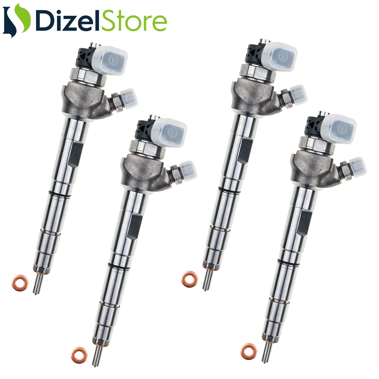 4X 0445110471 Bosch Enjektör Audi A3 A4 A5 2.0 TDI 04L130277AE - Dizel Store