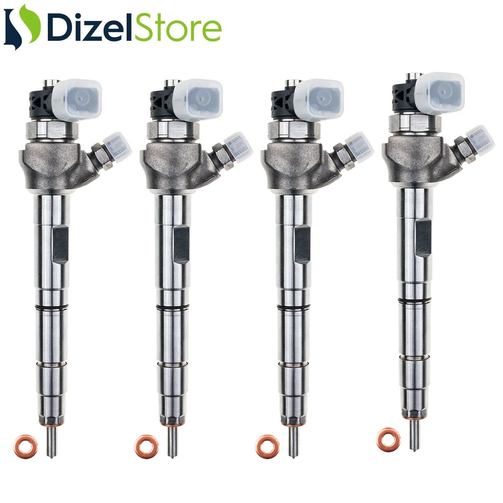 4X 0445110471 Bosch Enjektör Audi A3 A4 A5 2.0 TDI 04L130277AE - Dizel Store