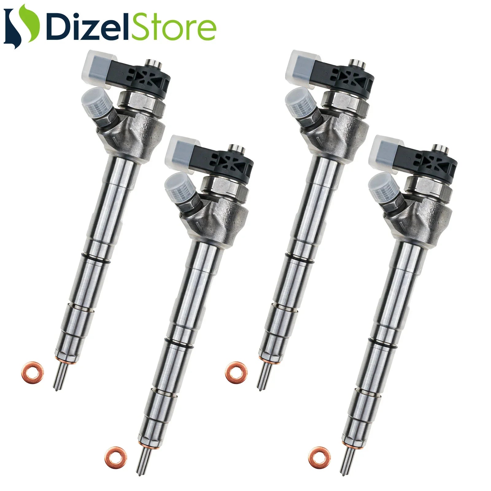 4X 0445110473 Bosch Enjektör Audi Seat Skoda VW Golf Passat Tiguan 1.6 TDI 04L130277AD - Dizel Store