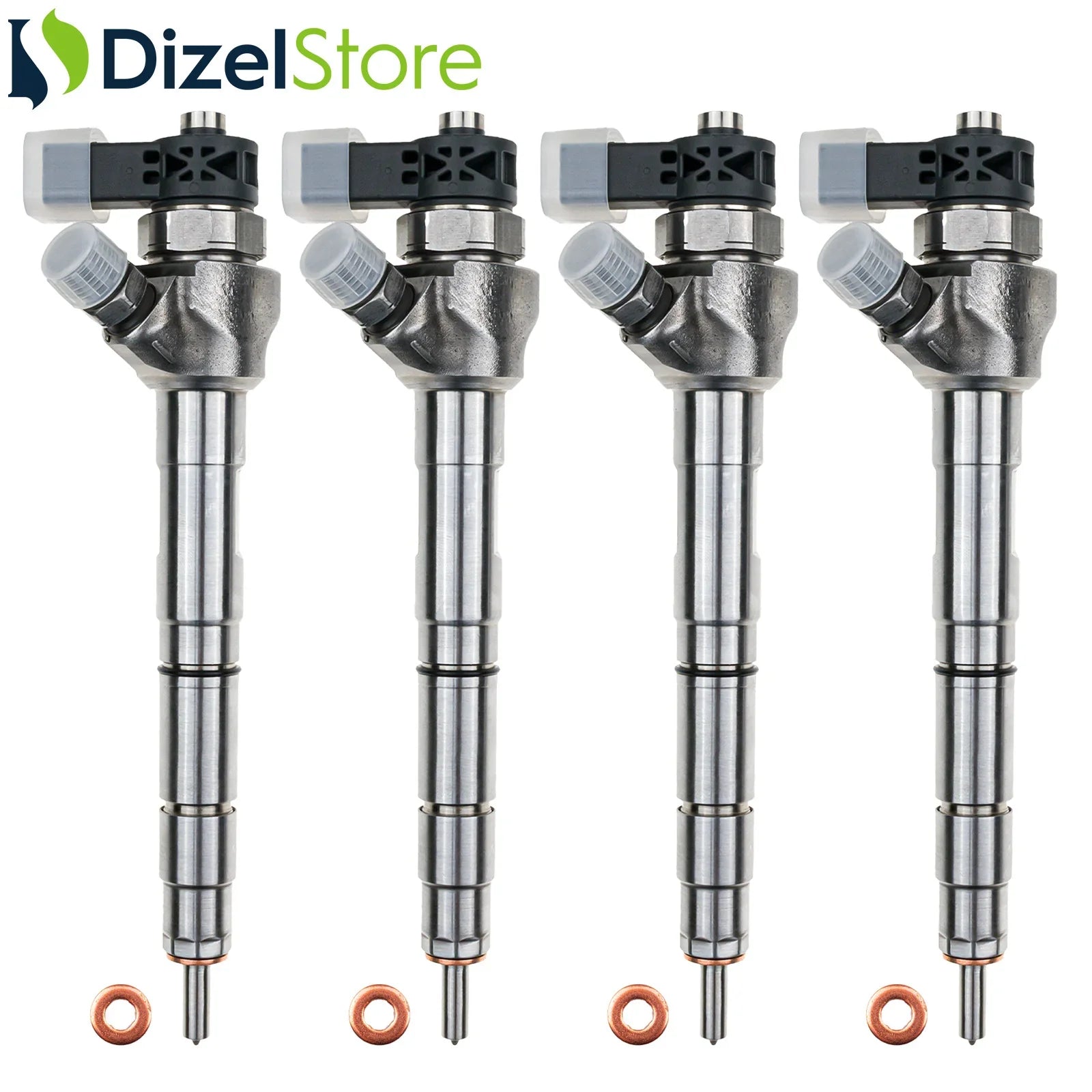 4X 0445110473 Bosch Enjektör Audi Seat Skoda VW Golf Passat Tiguan 1.6 TDI 04L130277AD - Dizel Store