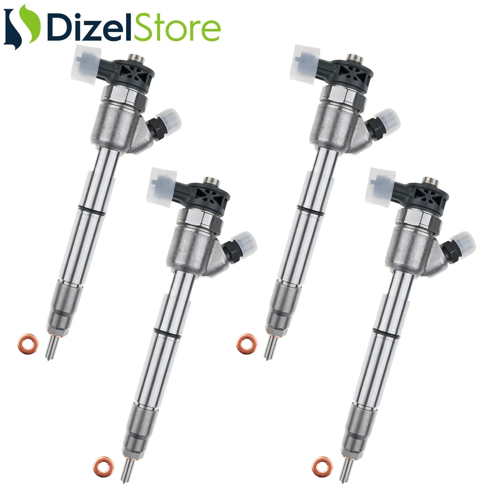 4X 0445110589 Bosch Enjektör Hyundai Kia Carens 1.7 CRDi 33800-2A610 - Dizel Store