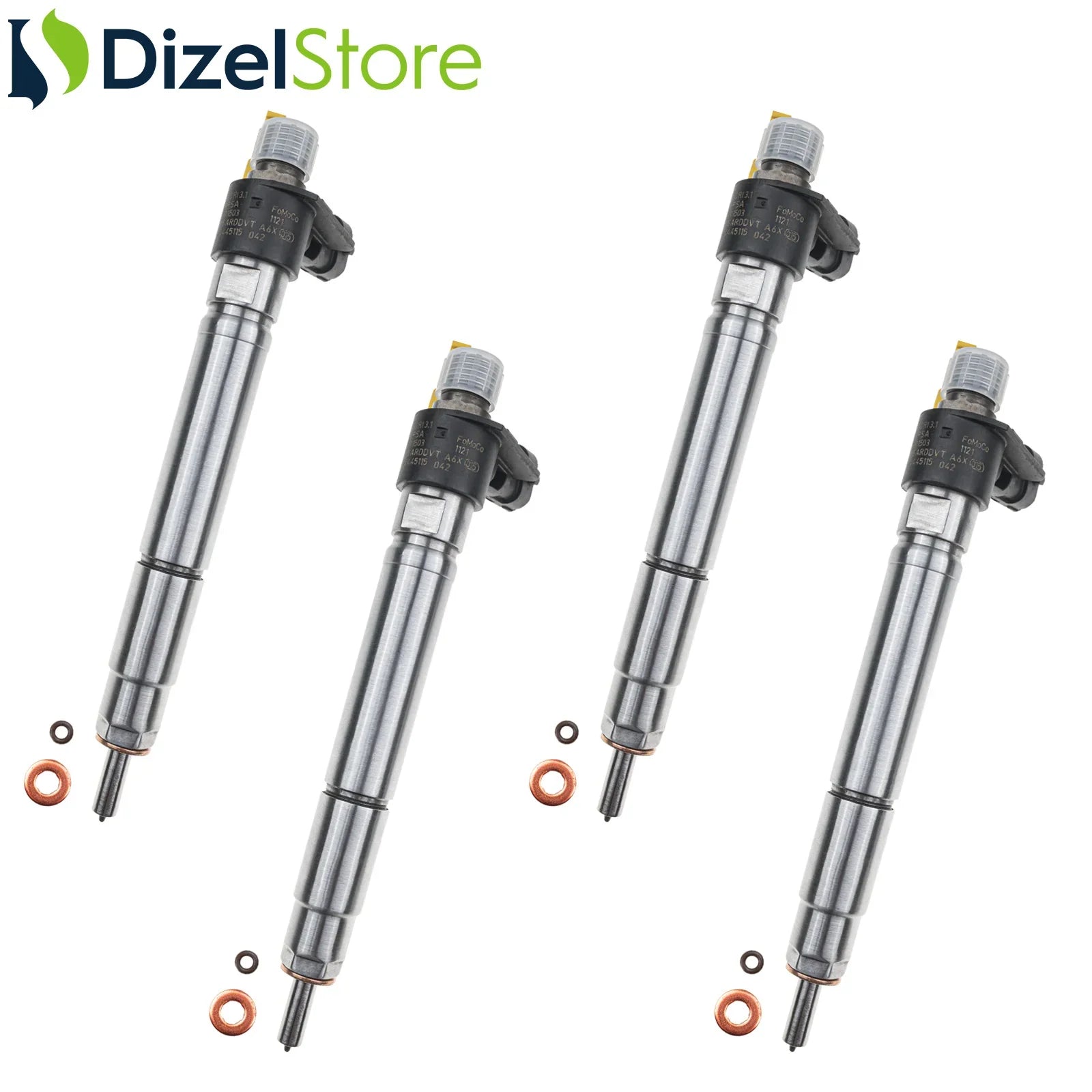 4X 0445115042 Bosch Piezzo Enjektör Land Rover Freelander 2.2 TD4 9659229180 - Dizel Store