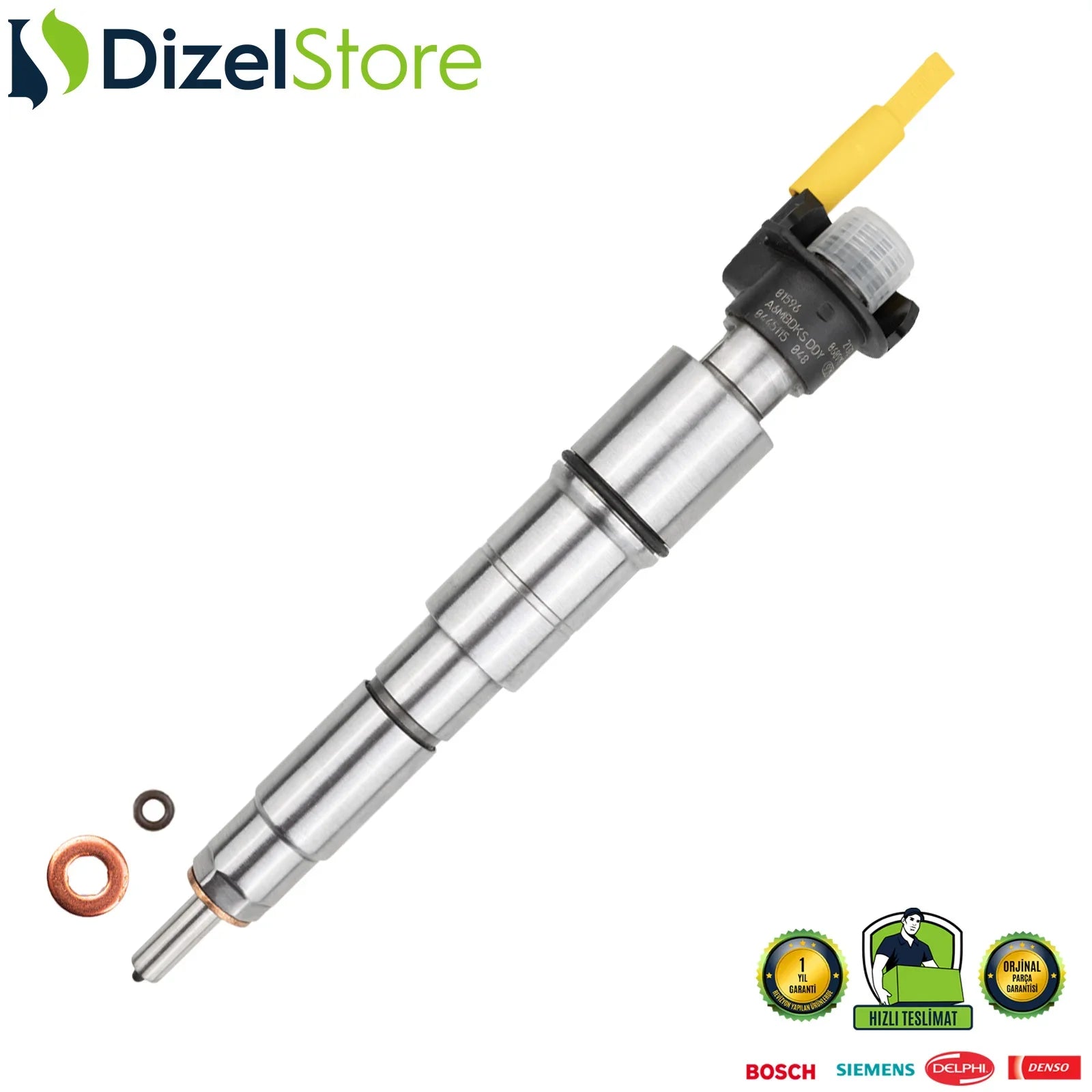 0445115048 Bosch Piezzo Enjektör BMW E90 Cabrio Coupe Touring 330 d 13537801940 - Dizel Store
