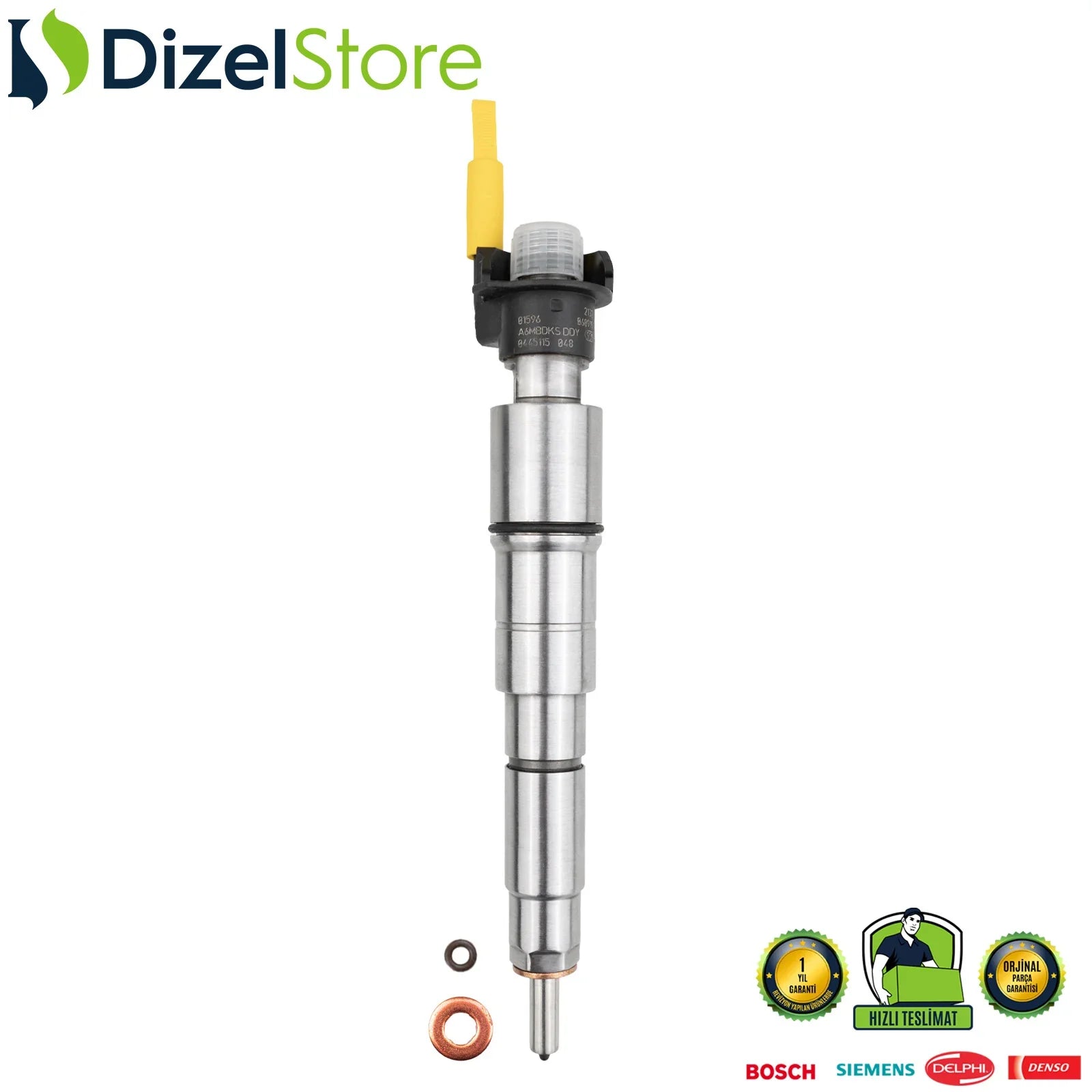 0445115048 Bosch Piezzo Enjektör BMW E90 Cabrio Coupe Touring 330 d 13537801940 - Dizel Store