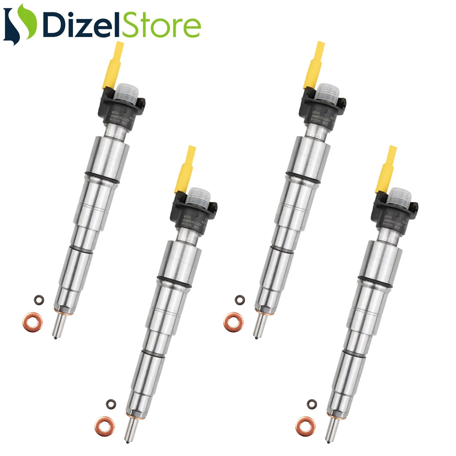 4X 0445115048 Bosch Piezzo Enjektör BMW E90 Cabrio Coupe Touring 330 d 13537801940 - Dizel Store