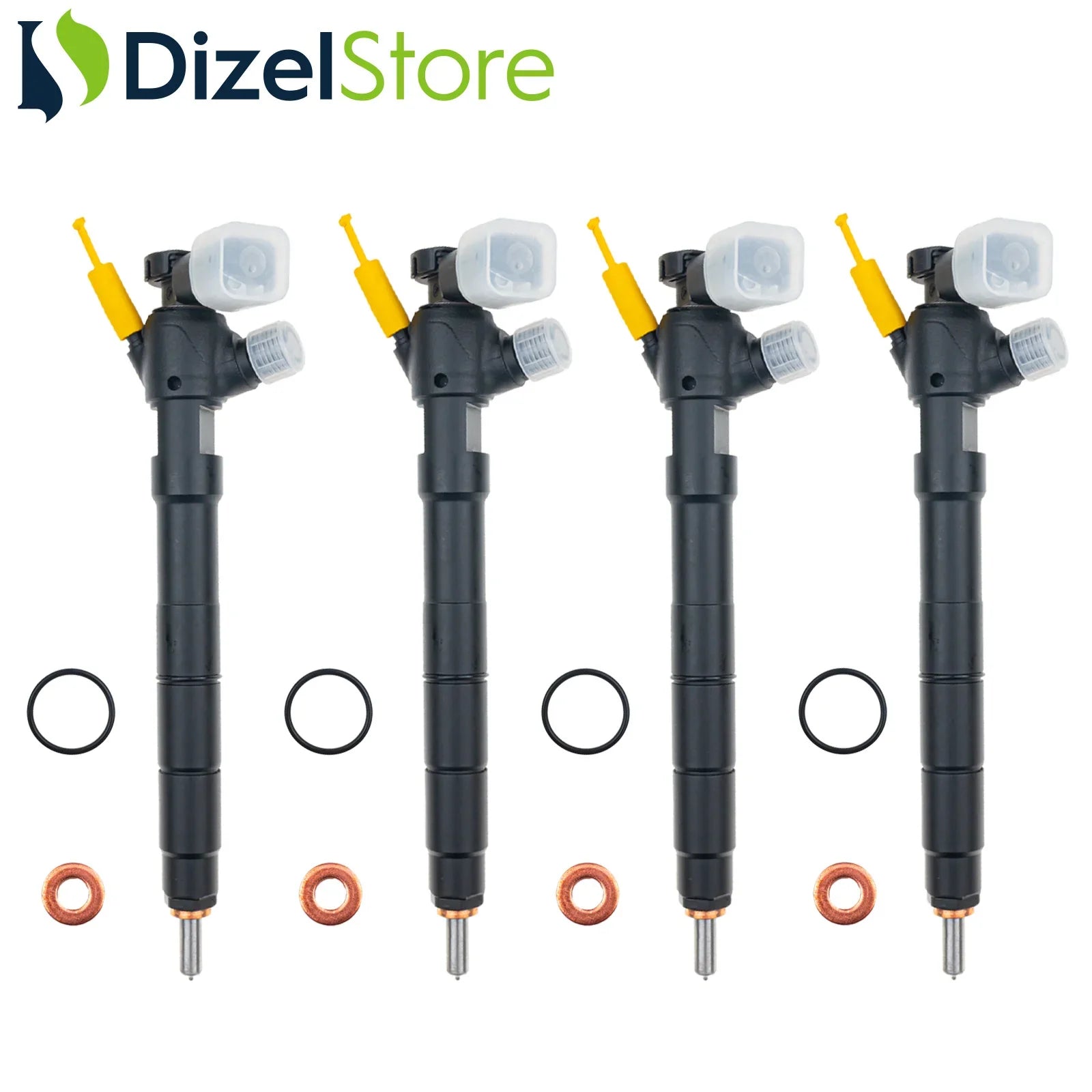 4X 04B130277J Delphi Enjektör Audi Seat Skoda VW Polo 1.4 TDI 28424049 - Dizel Store