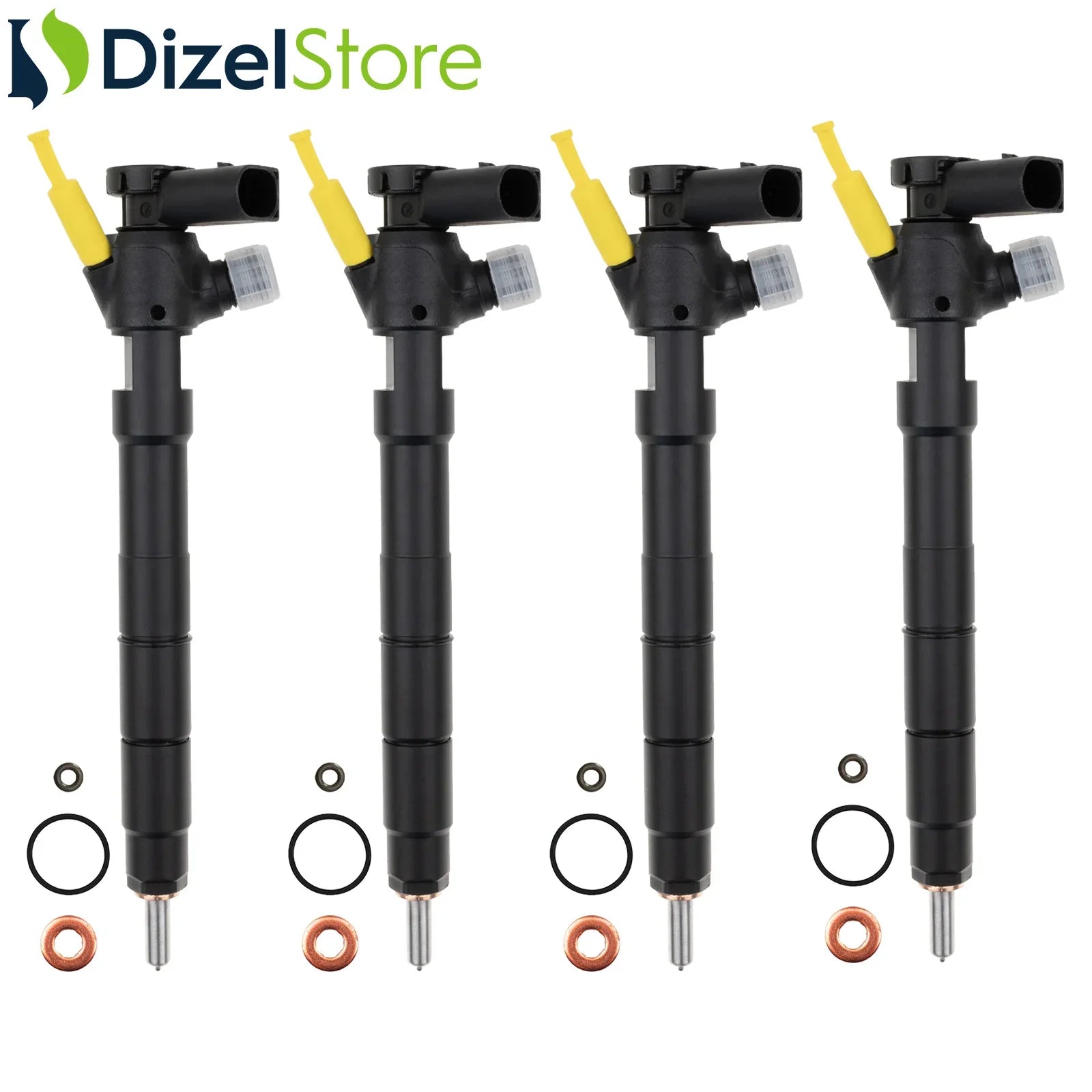 4X 04L130277BD Delphi Enjektör Audi A3 Seat Arona Skoda Octavia 1.6 TDI 28565336 - Dizel Store