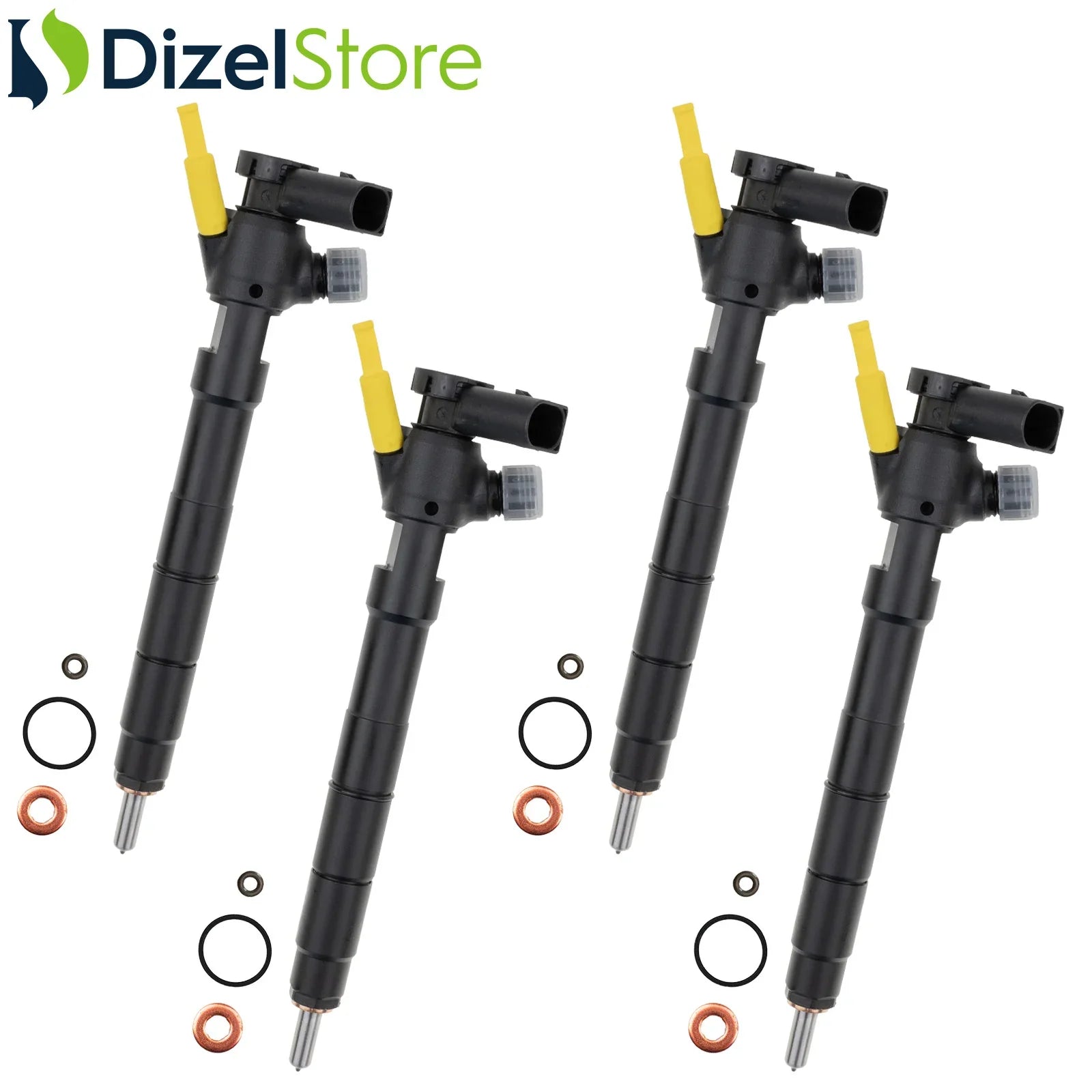 4X 04L130277BG Delphi Enjektör Man TGE VW Crafter 2.0 TDI 28654963 - Dizel Store