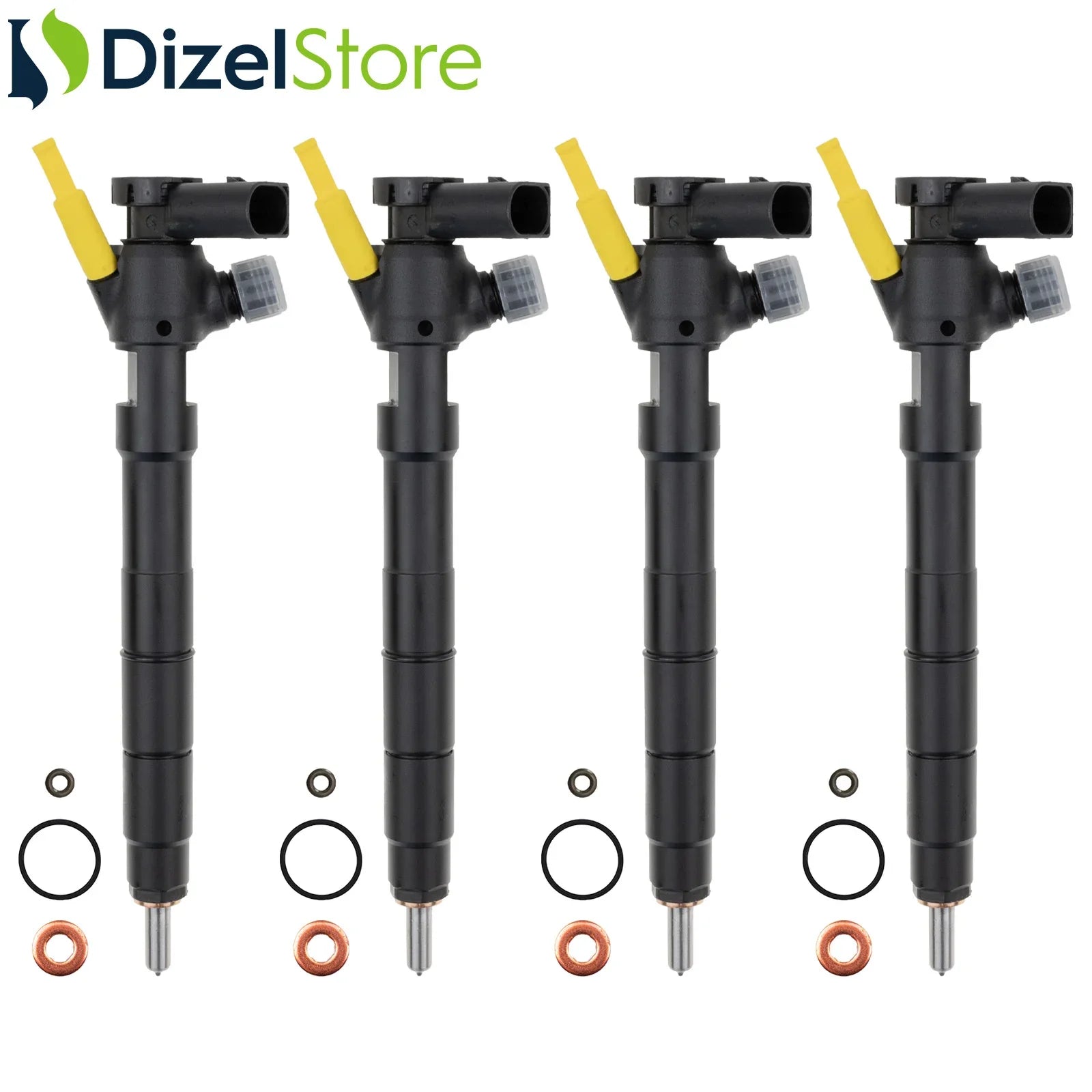 4X 04L130277BG Delphi Enjektör Man TGE VW Crafter 2.0 TDI 28654963 - Dizel Store