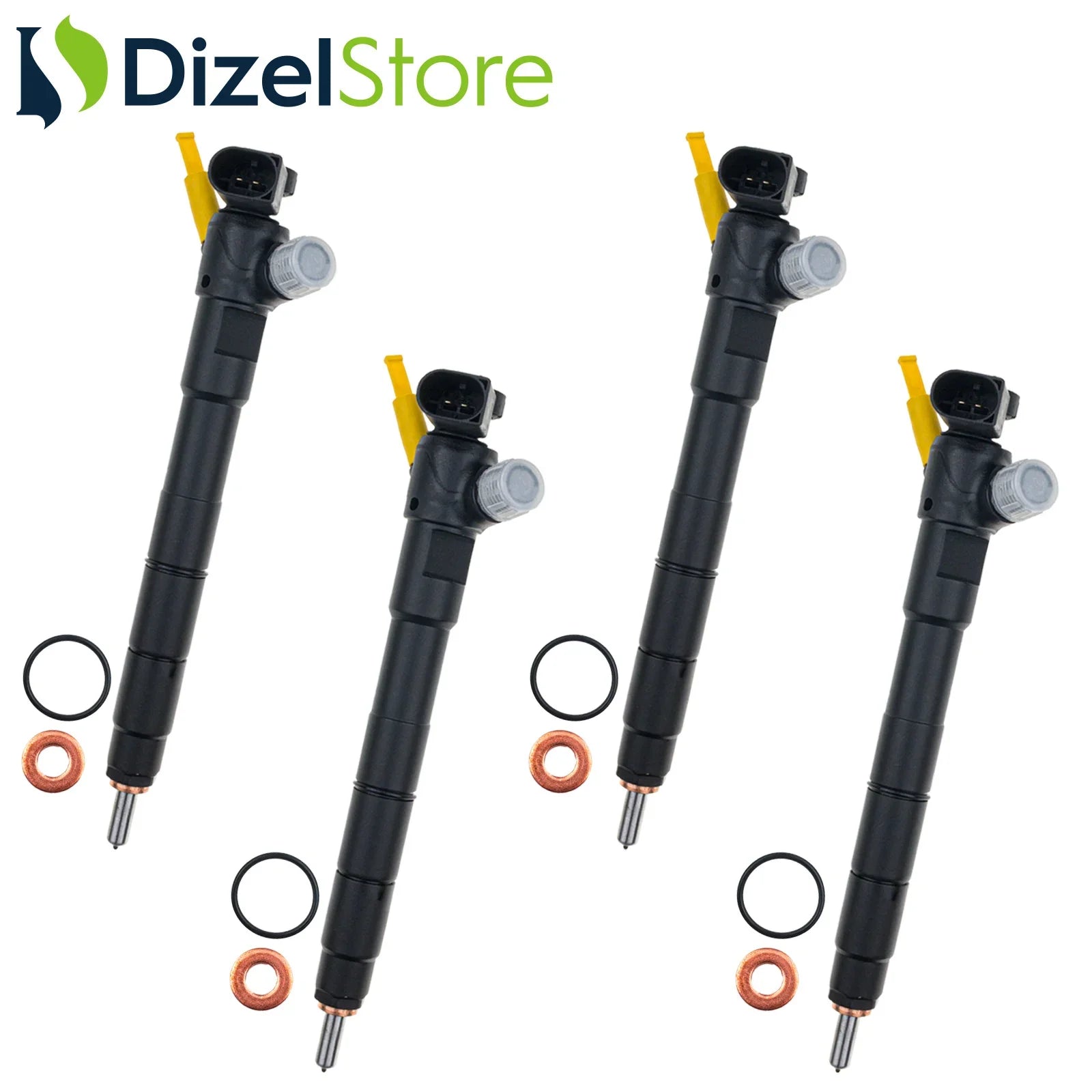 4X 04L130277D Delphi Enjektör Seat Leon Skoda Octavia Audi A3 VW Golf 1.6 TDI 28370681 - Dizel Store