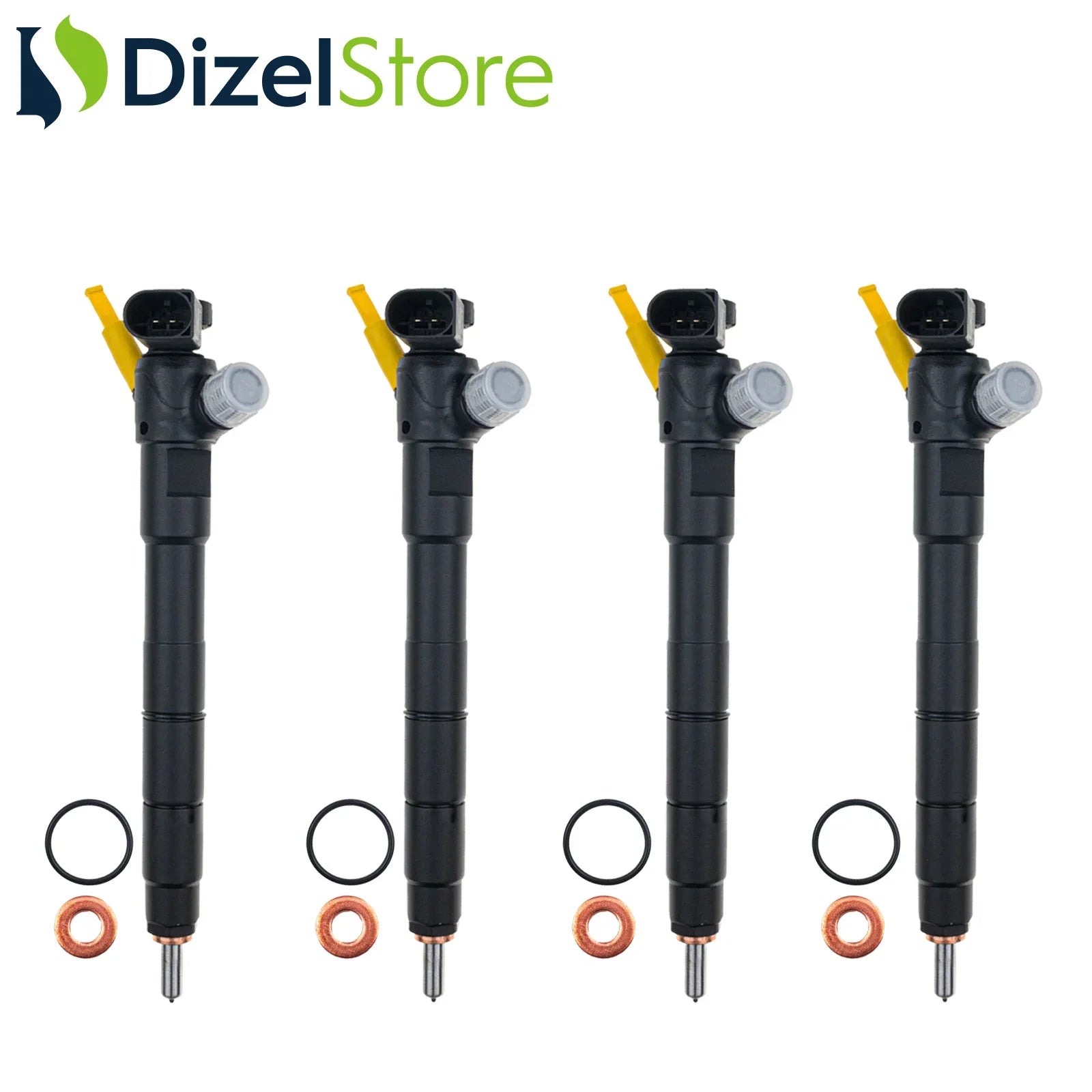 4X 04L130277D Delphi Enjektör Seat Leon Skoda Octavia Audi A3 VW Golf 1.6 TDI 28370681 - Dizel Store